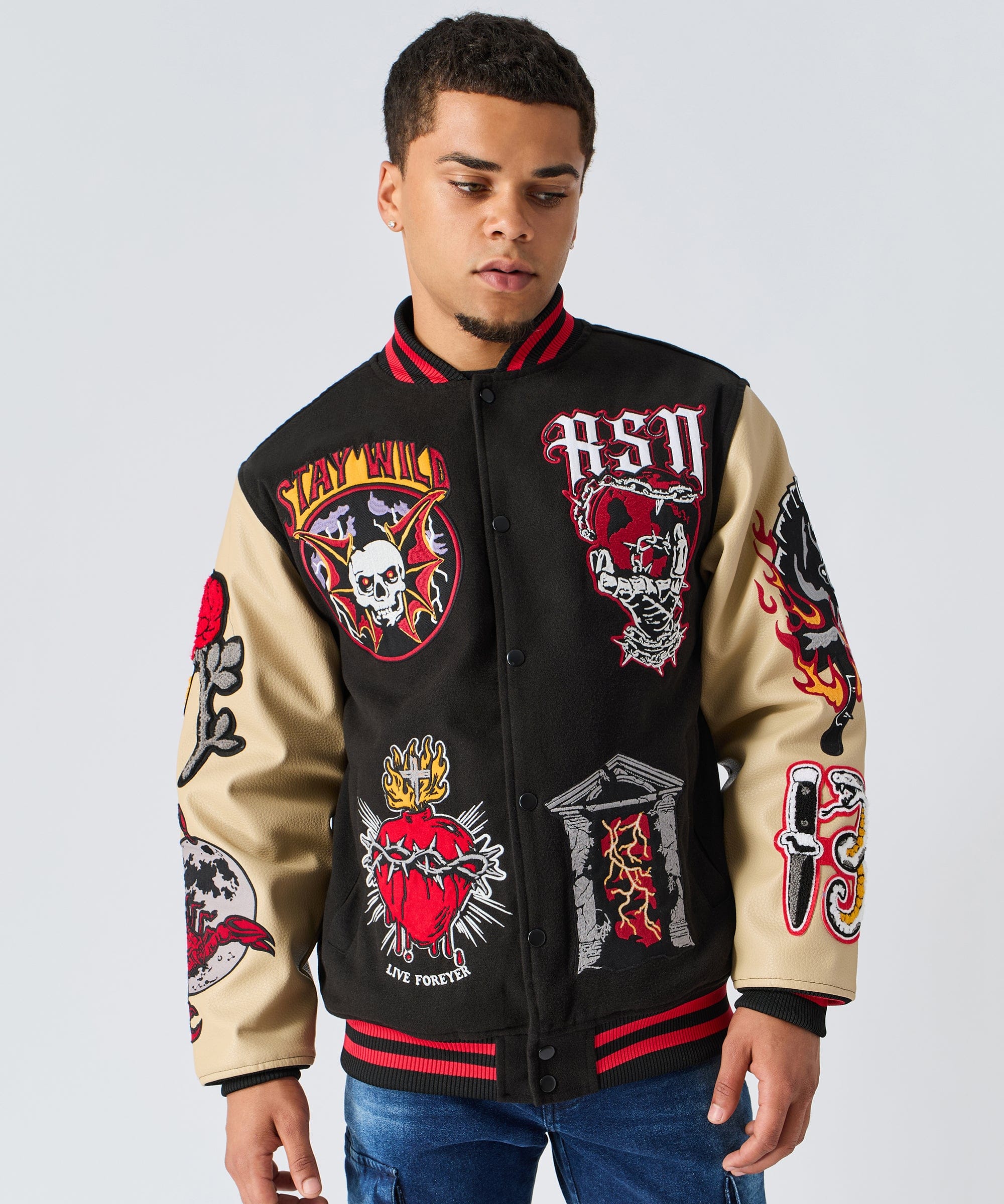 Mercy Varsity Jacket Pu