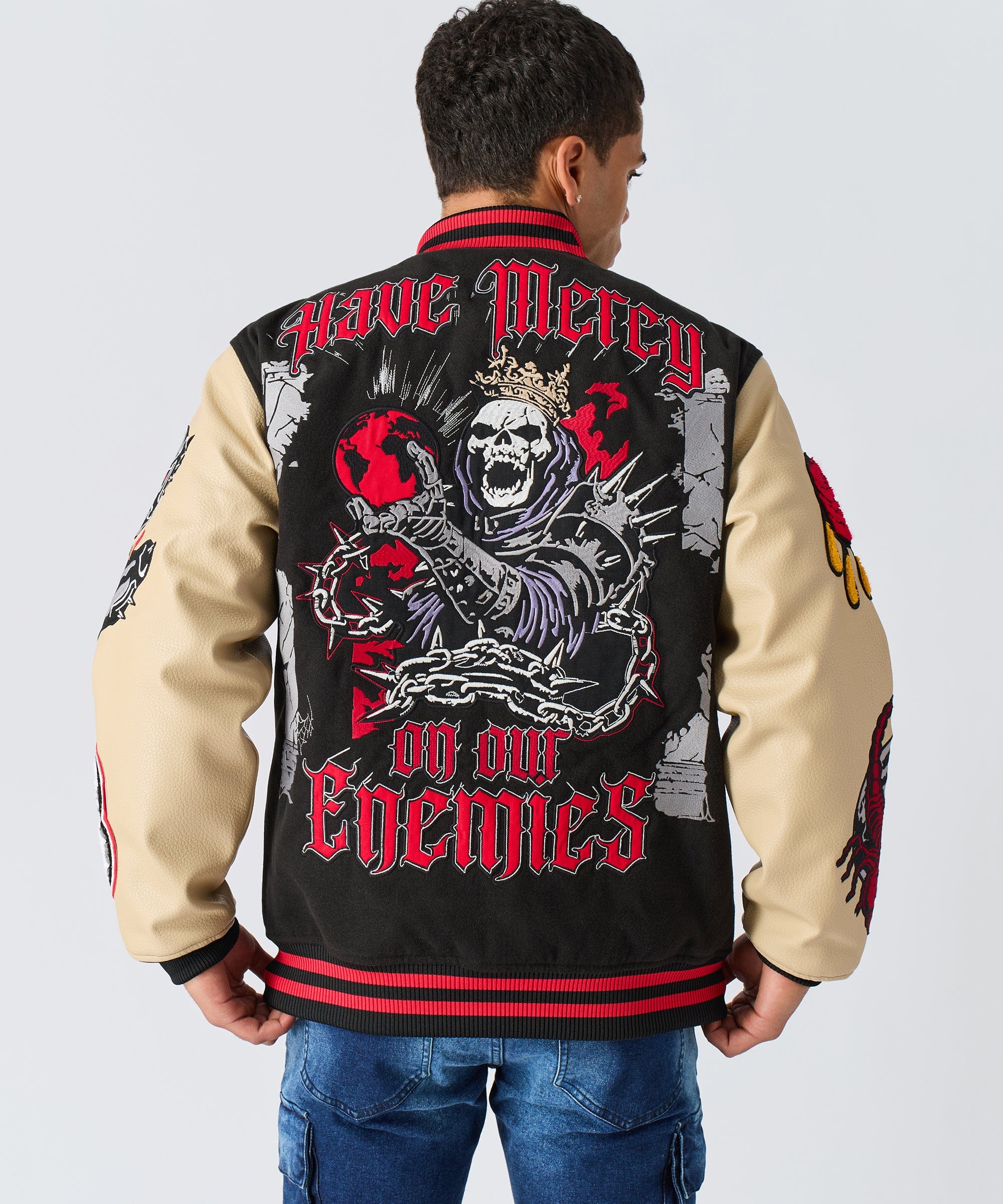 Mercy Varsity Jacket Pu