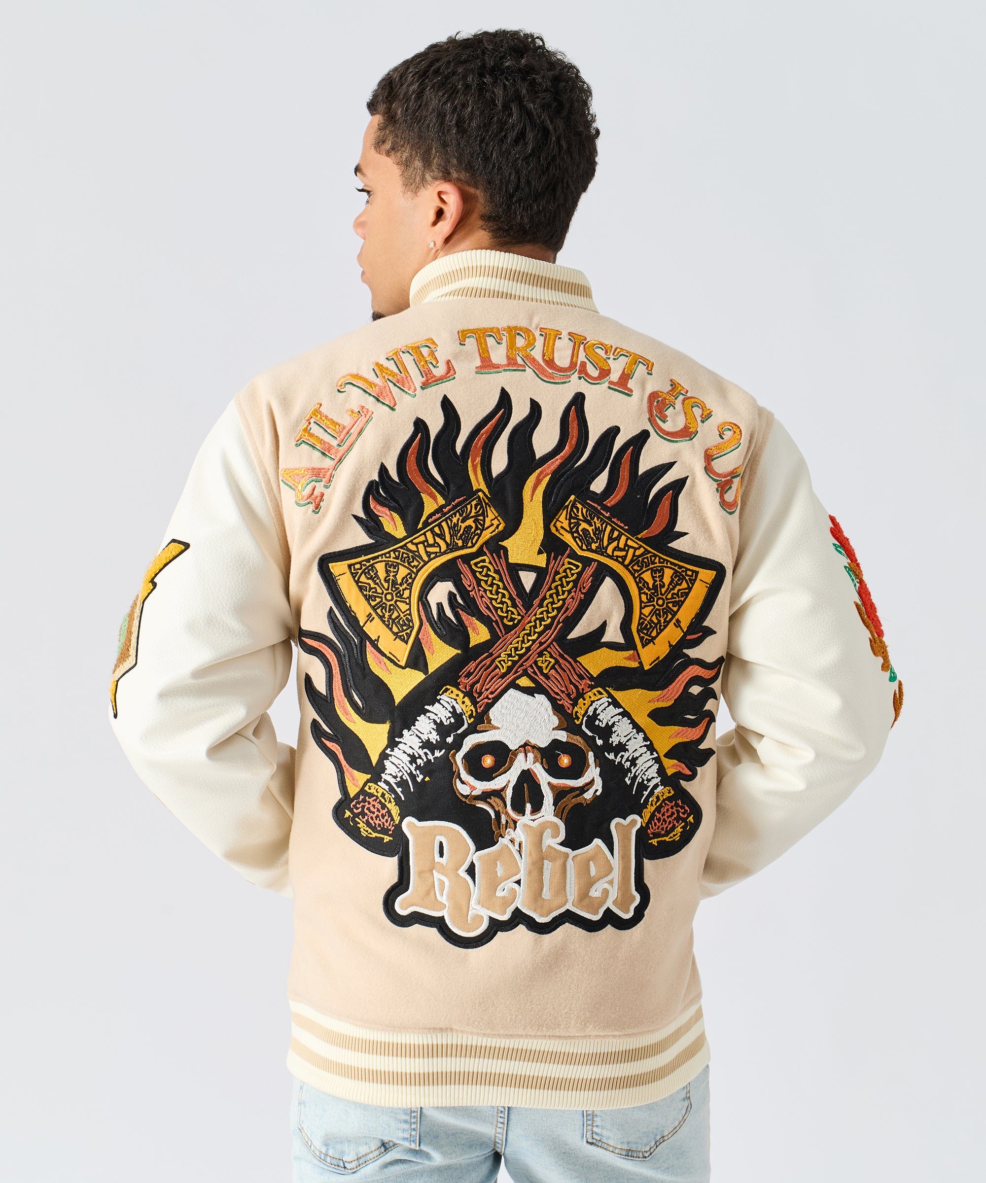 Loyalty Varsity Jacket Pu