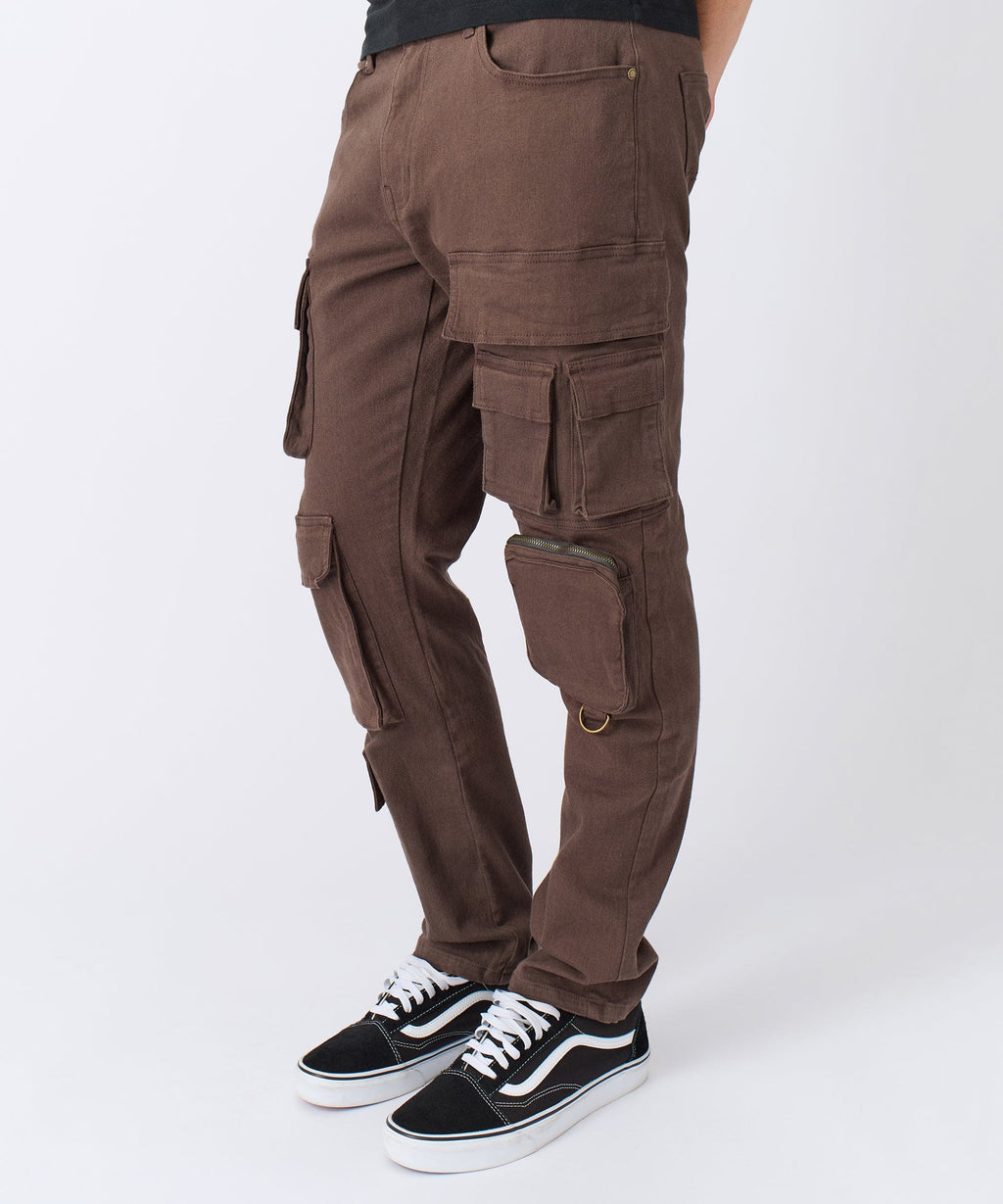 Loadout Cargo Denim Pants - Brown