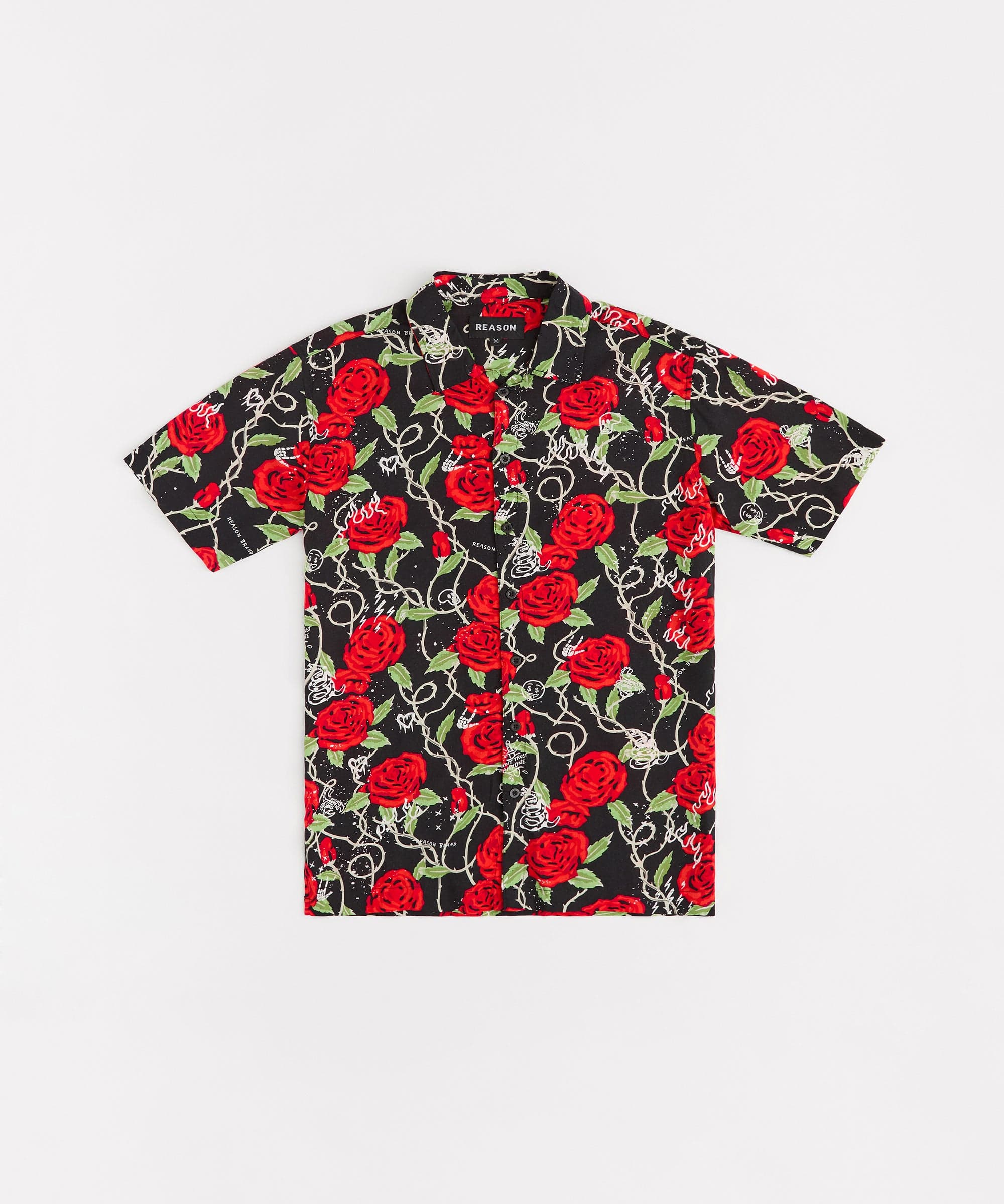 Harper Shirt Allover Print Short Sleeve Button Down Shirt