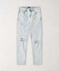 Ice Distressed Skinny Jeans - Blue