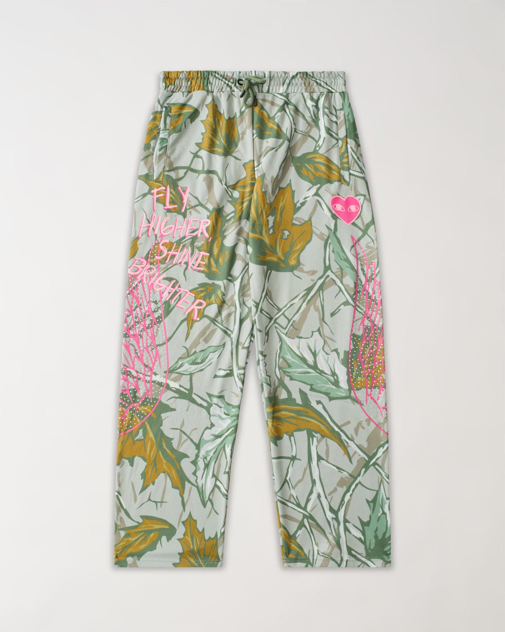 Fly Higher Women's Fleece Flare Sweatpants - Olive Green