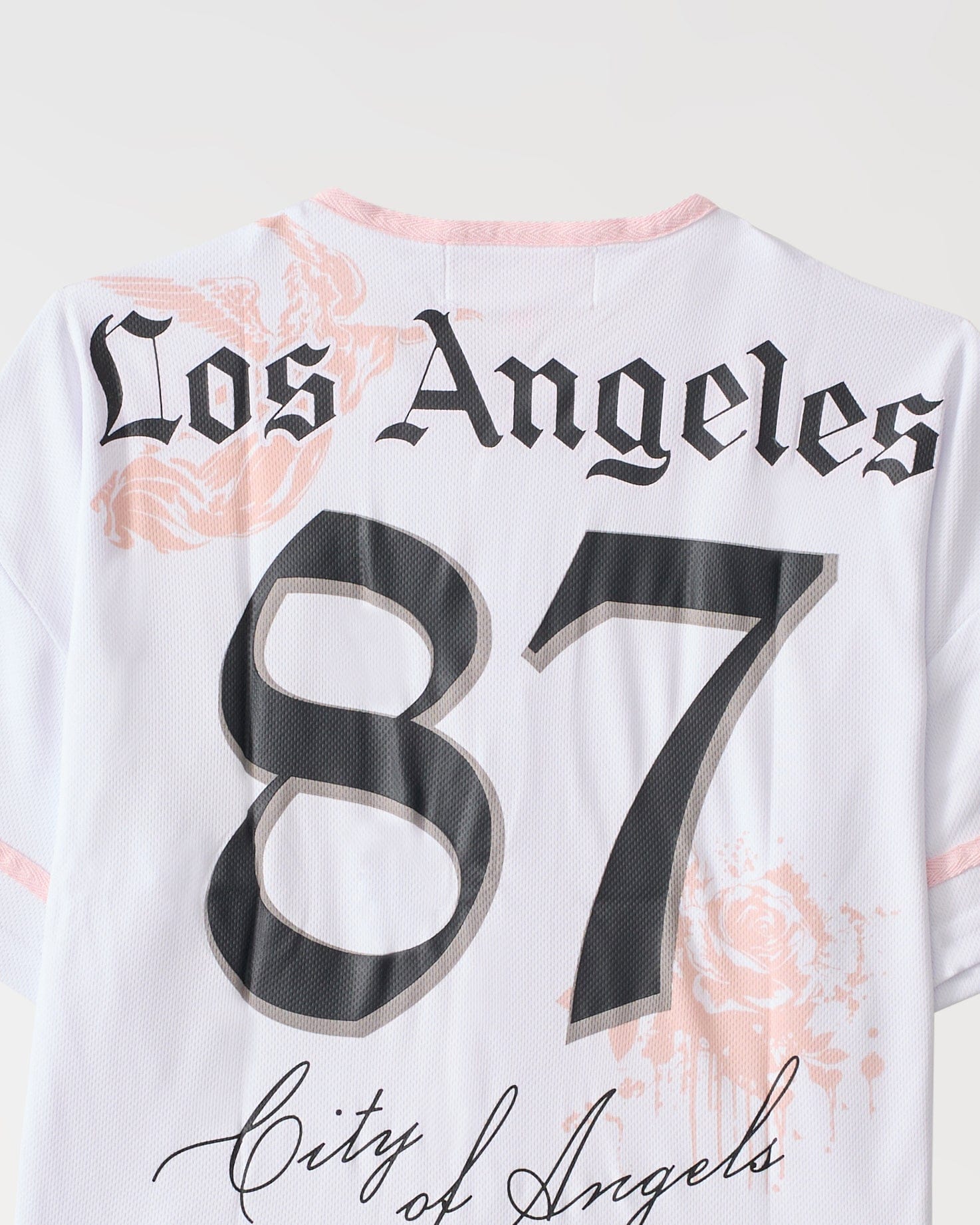Los Angeles Sweet Rebel Women's Graphic Short Sleeve Cropped Shirt