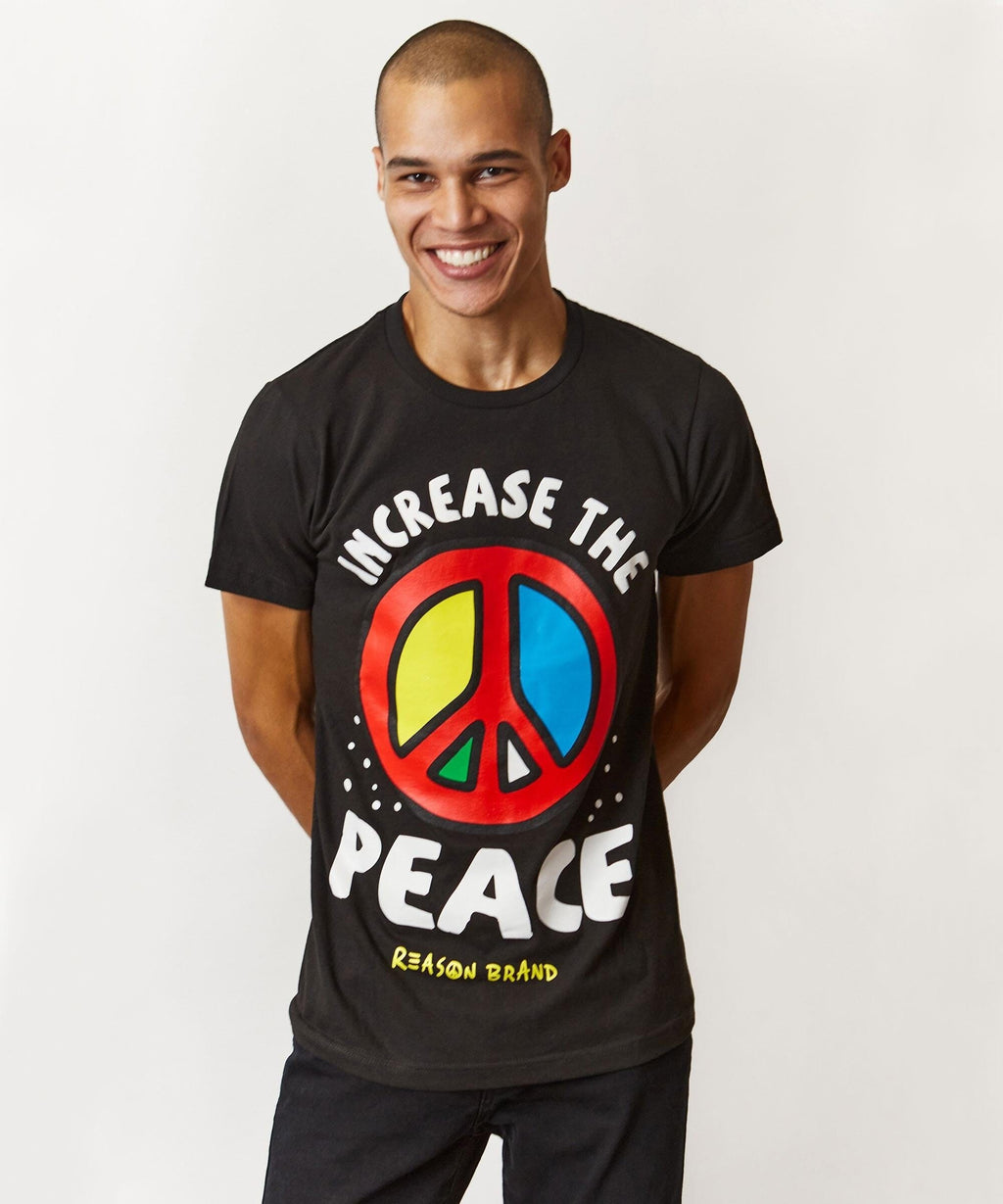 Increase Peace Short Sleeve Tee - Black
