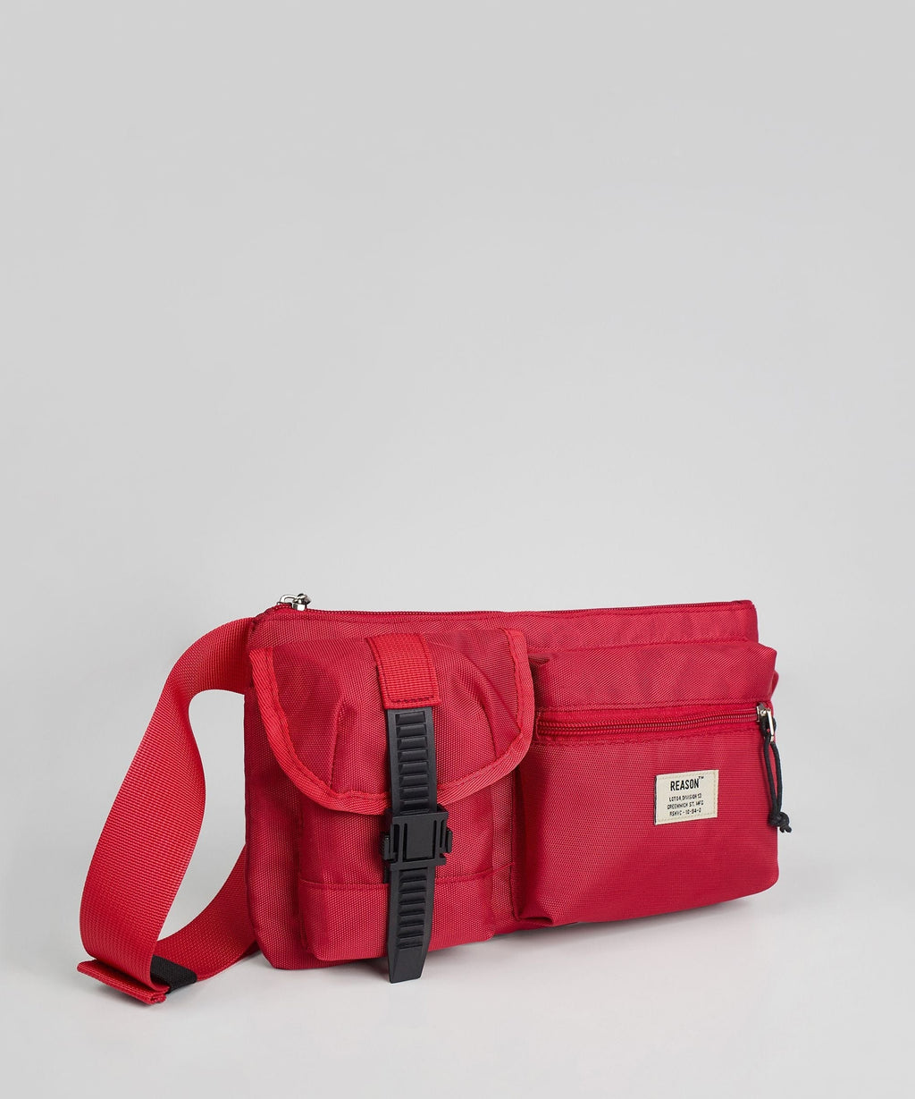 Jett Crossbody Bag - Red