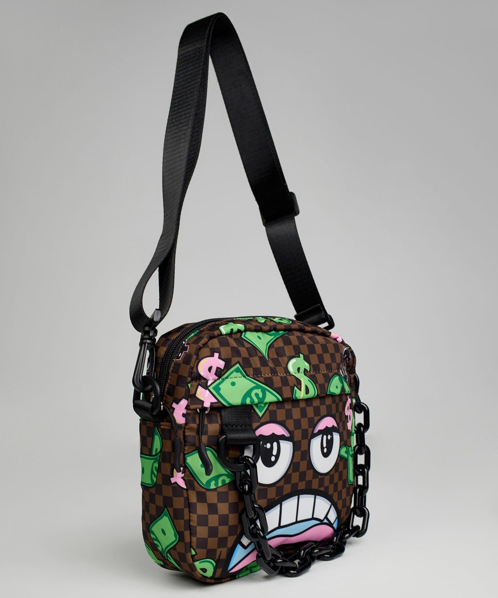 Mad Money Crossbody Bag - Brown