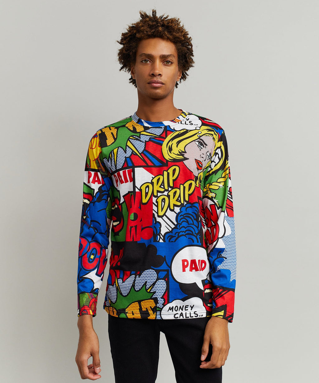 MONEY DRIP LS TEE