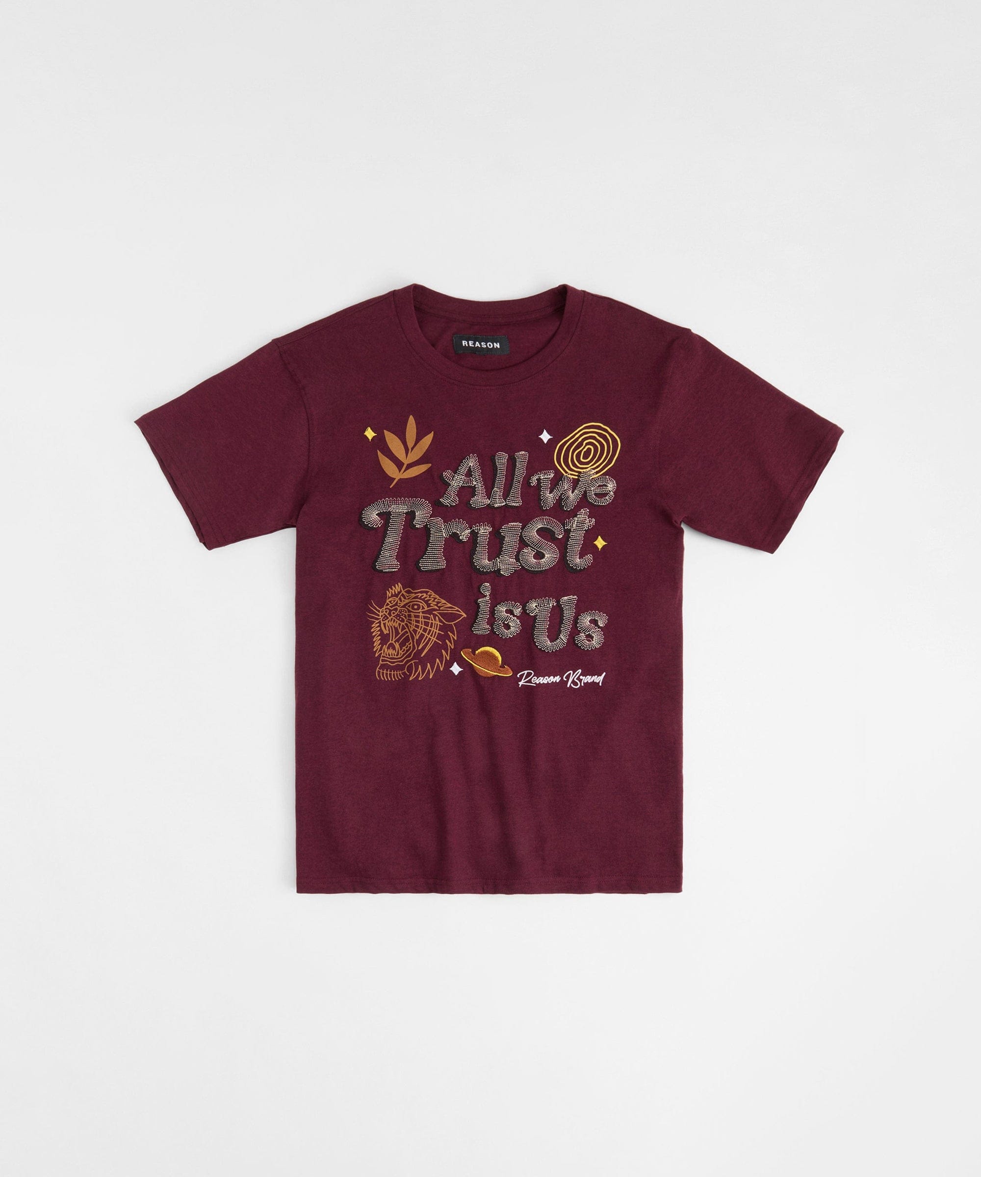 Kids Trust Short Sleeve Tee - Brown