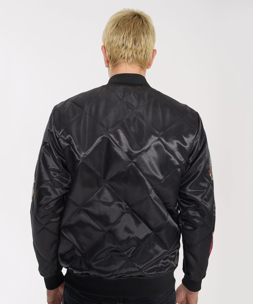 Military Patches Bomber Jacket