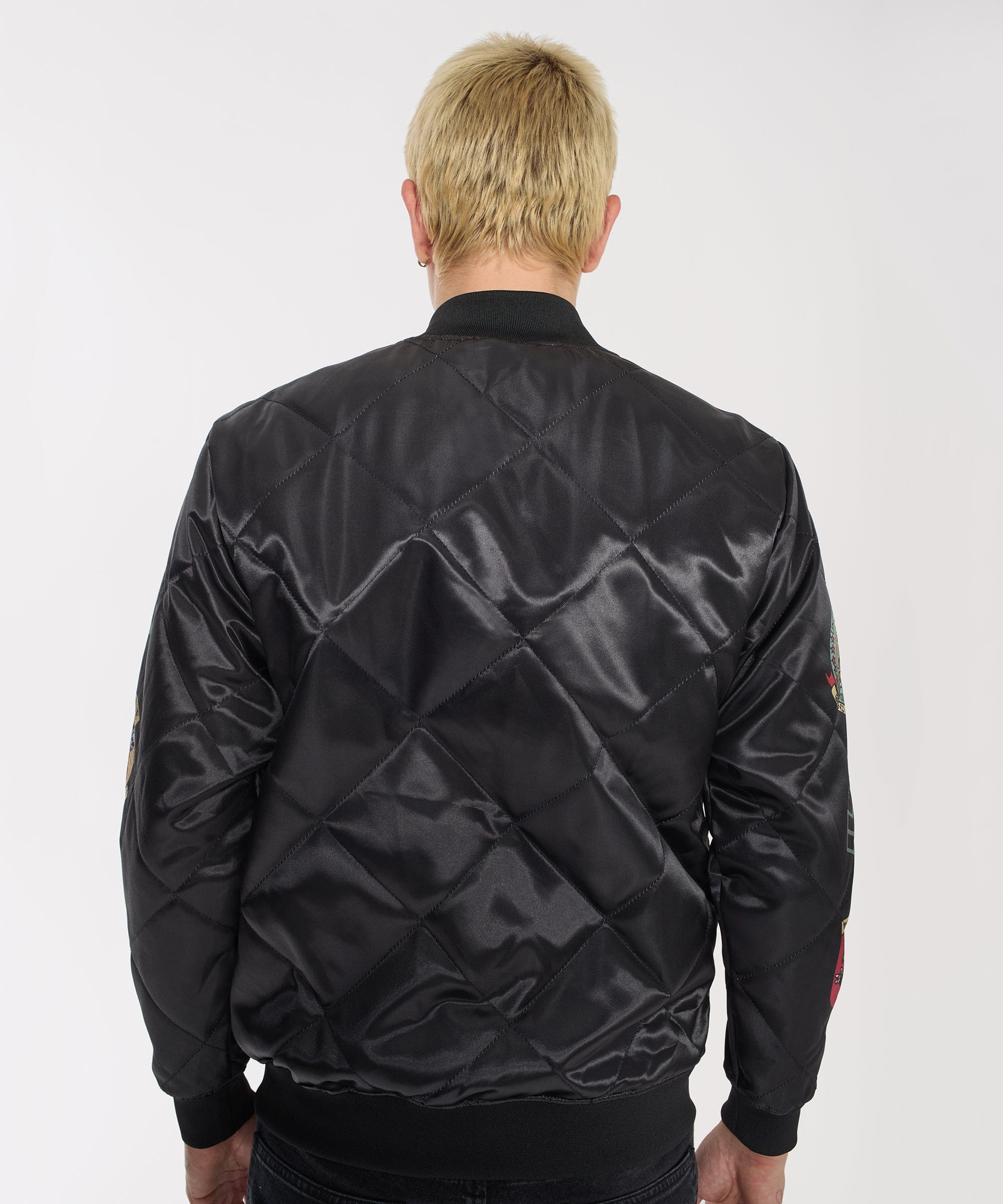 Military Patches Bomber Jacket