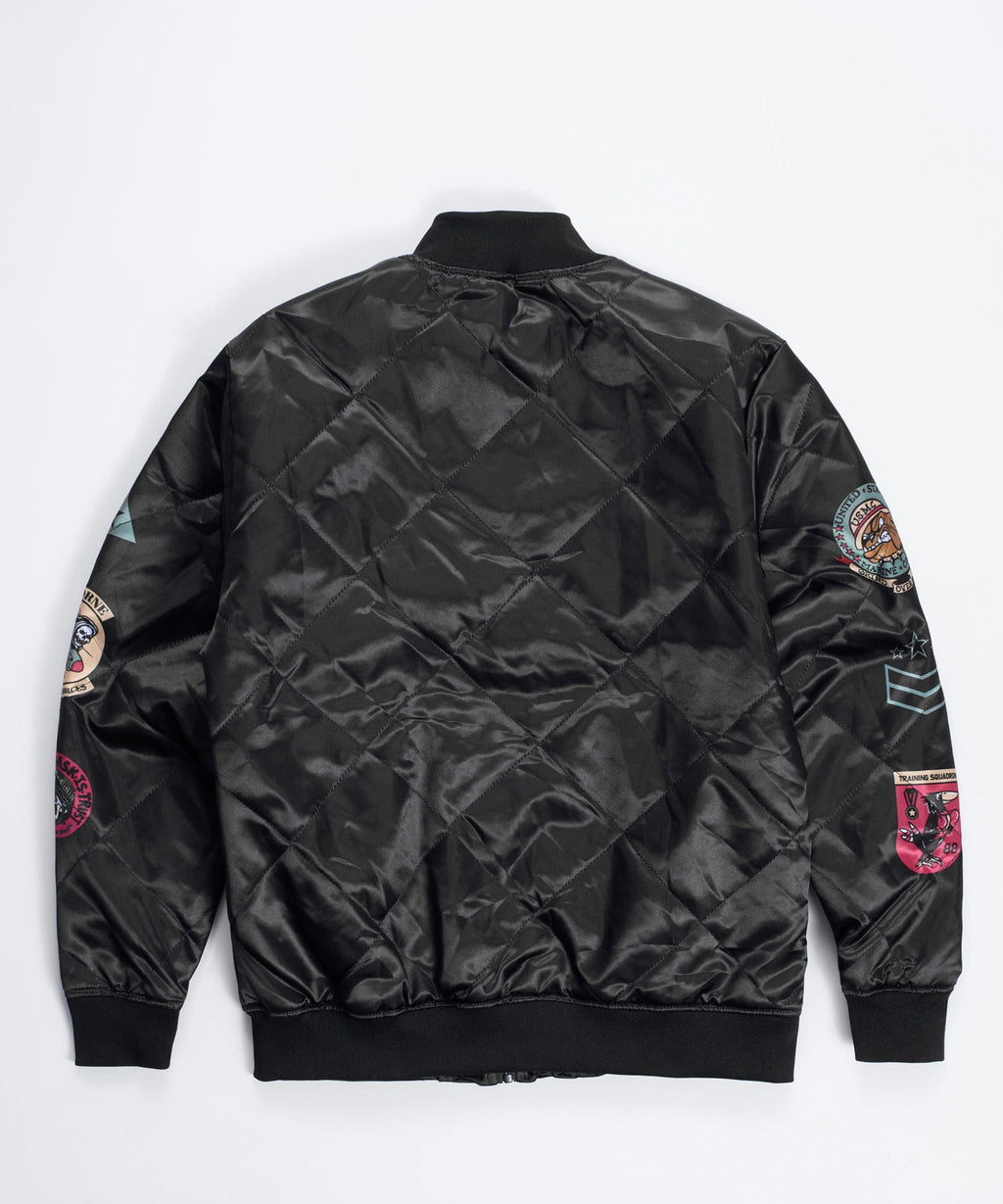 Military Patches Bomber Jacket