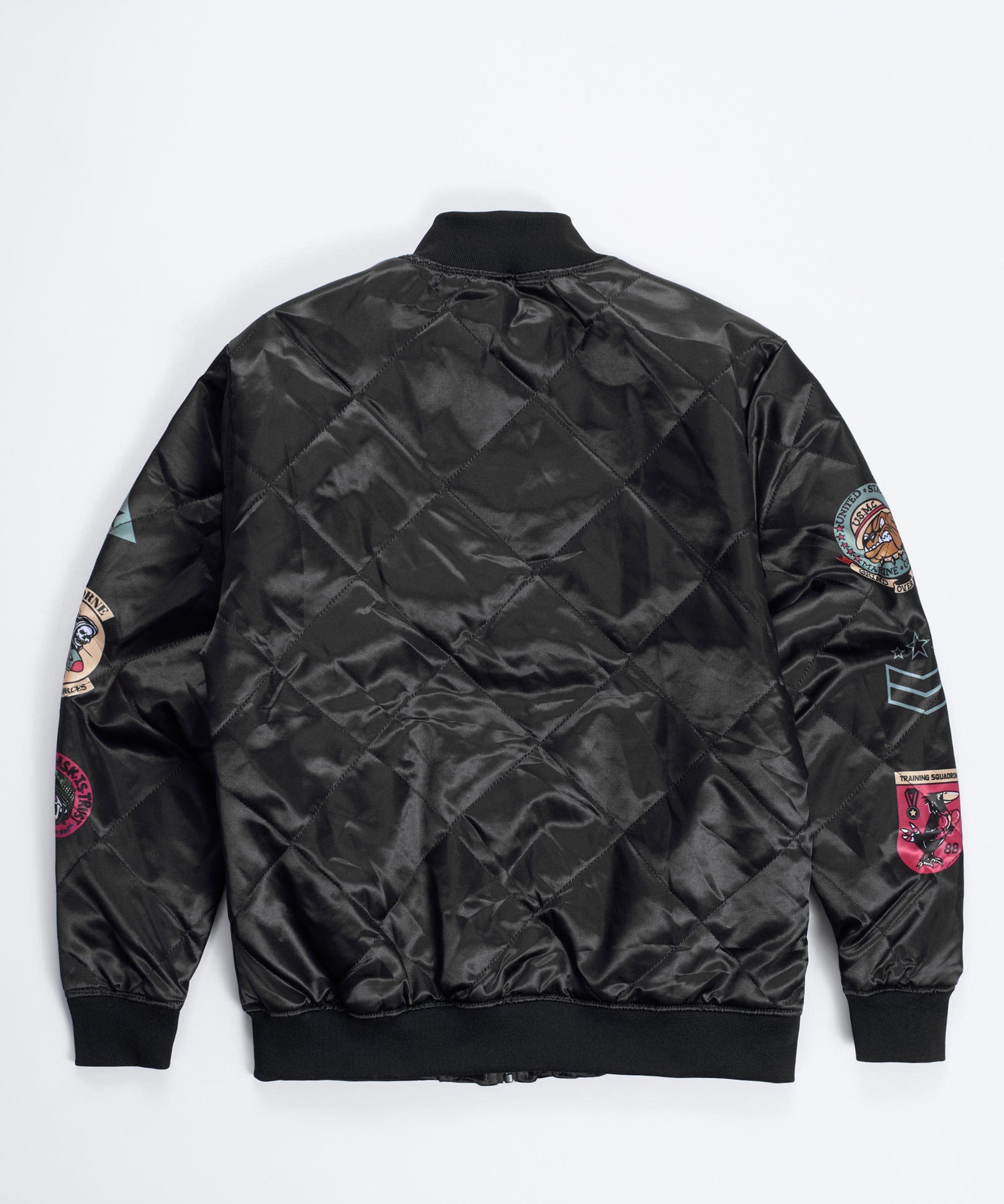 Military Patches Bomber Jacket