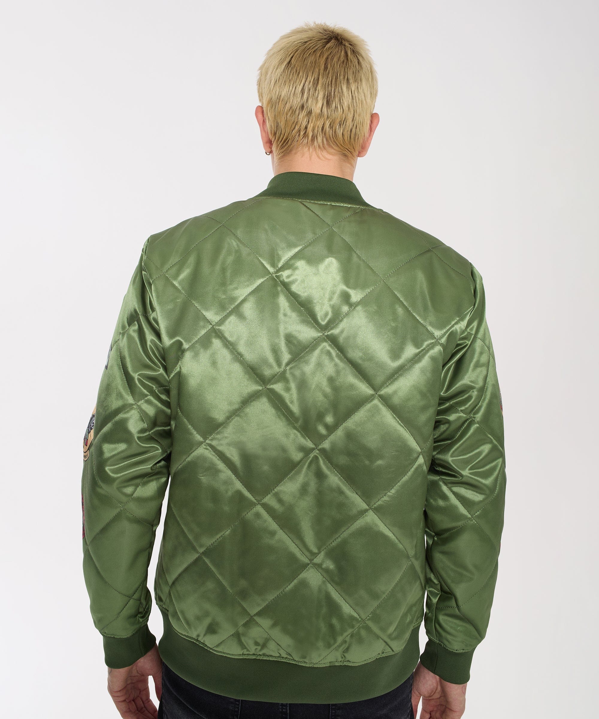 Military Patches Bomber Jacket