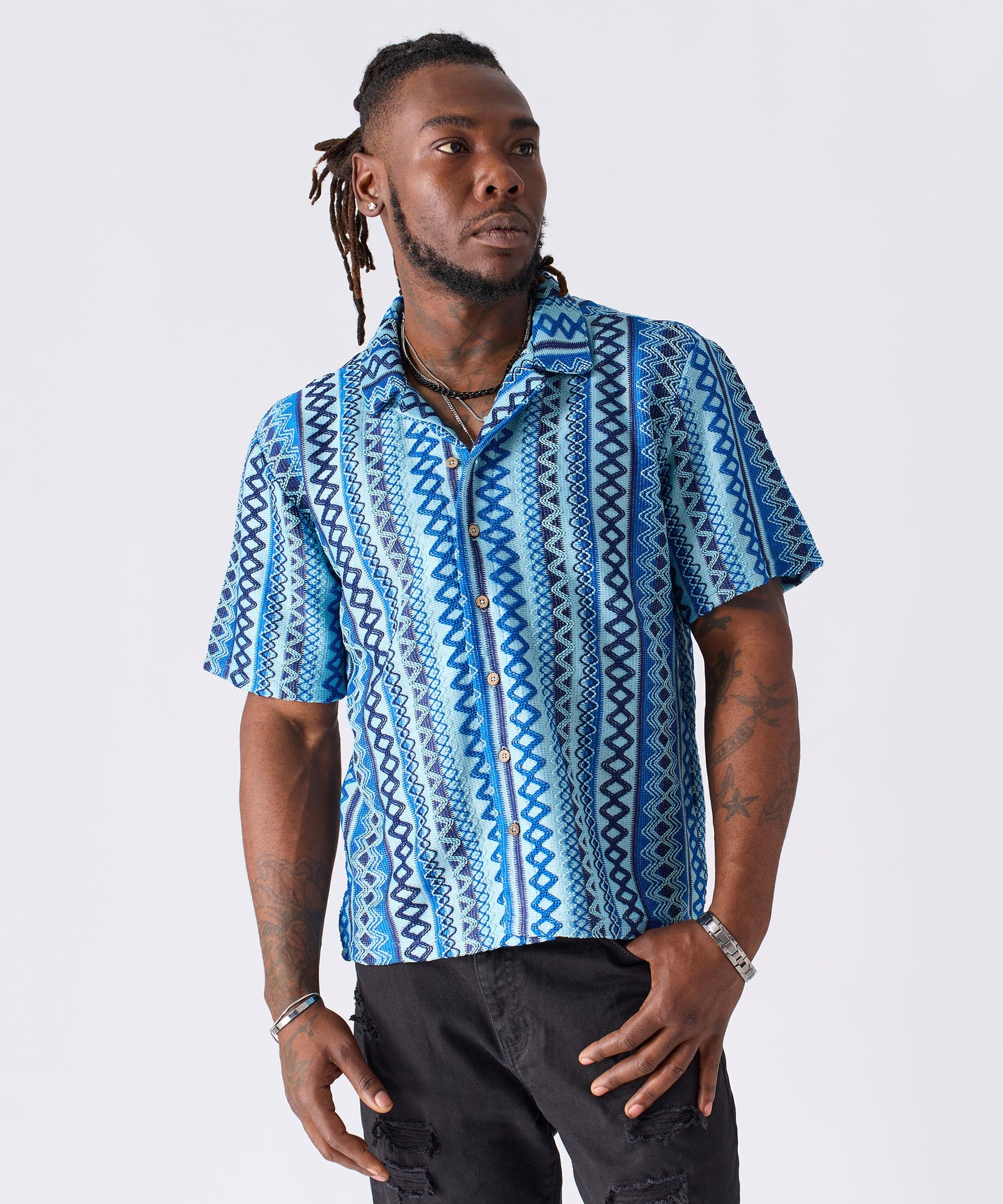 Jacquard Polo Shirt