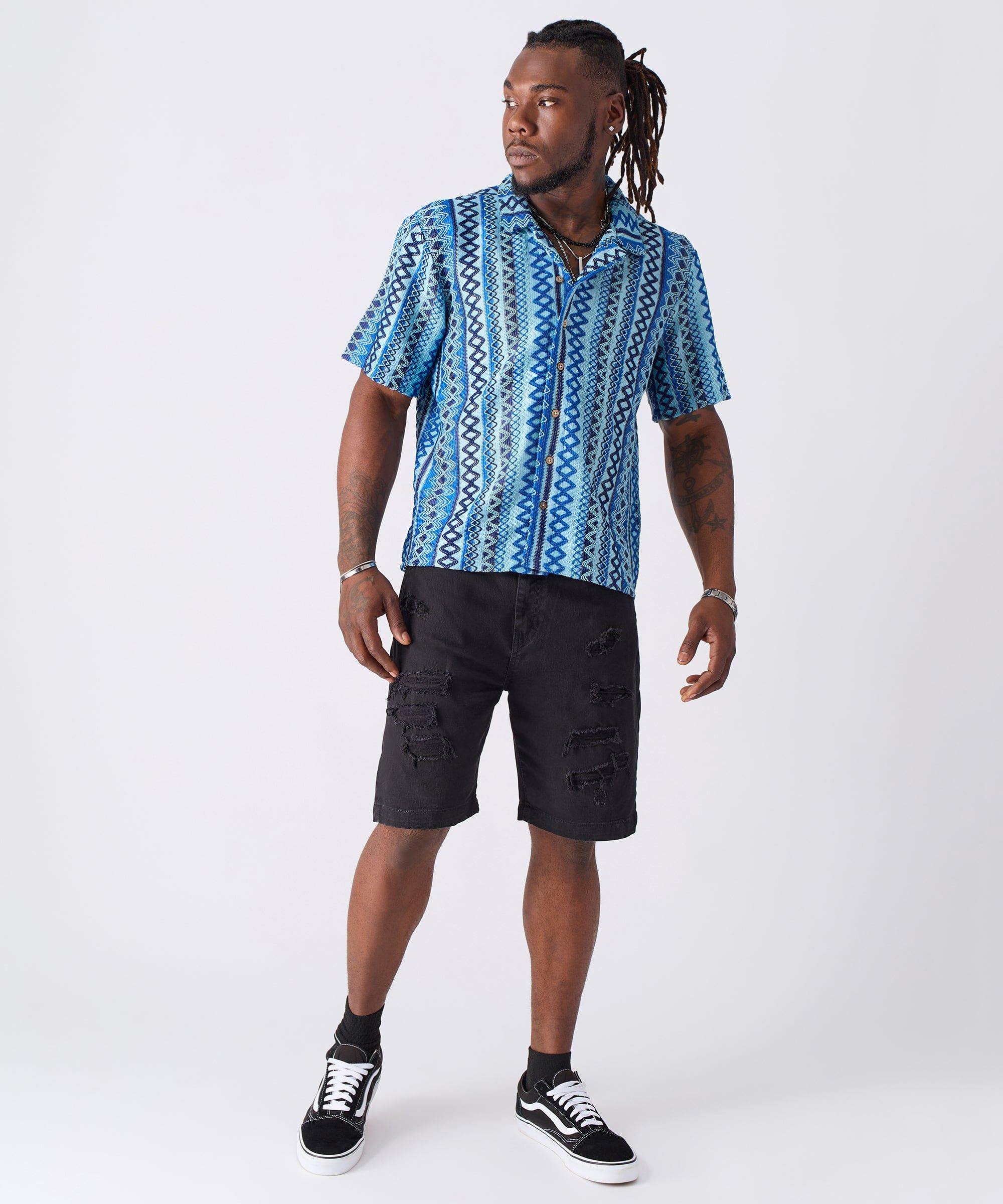Jacquard Polo Shirt