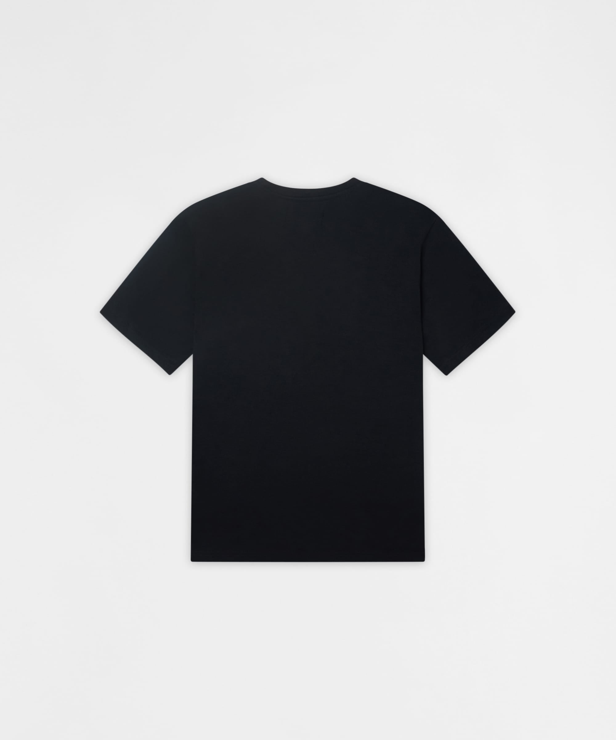 How High Trust Embroidered Short Sleeve Tee - Black