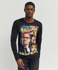Malcolm X Respect Ls Tee