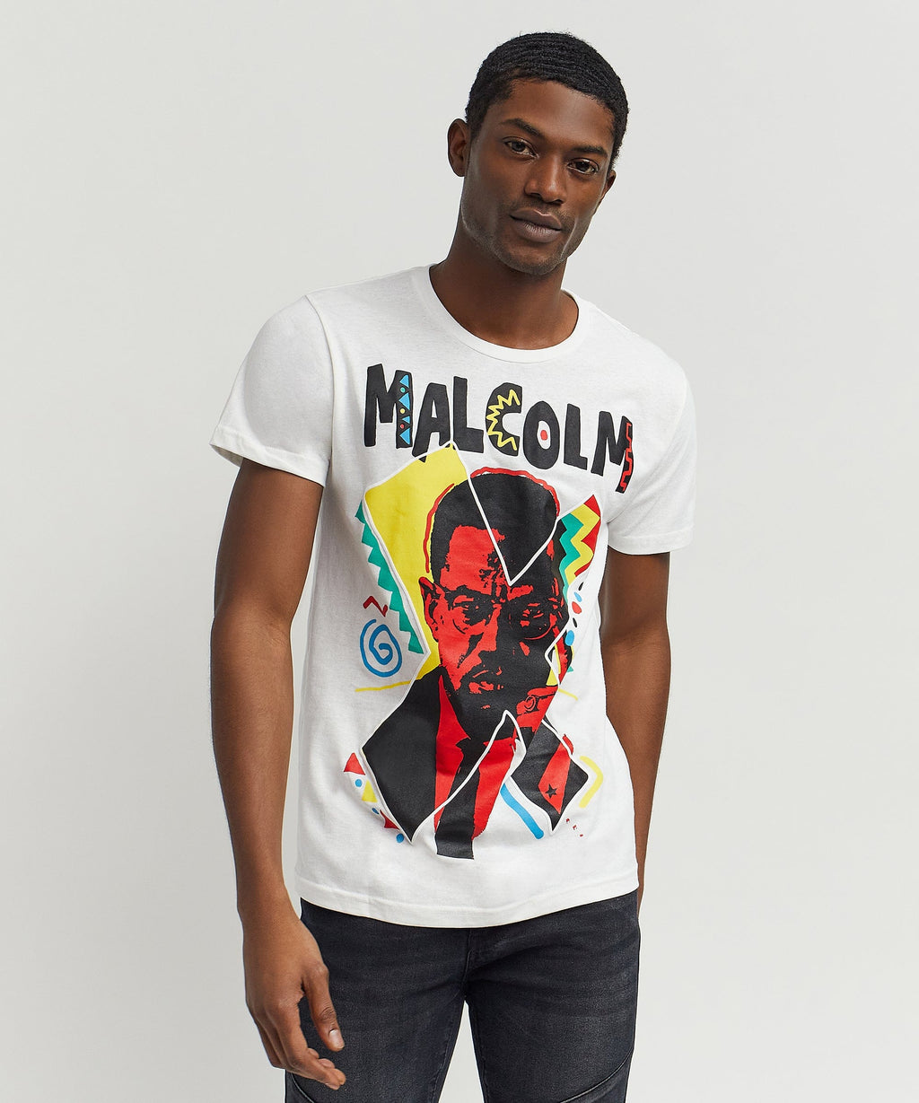Malcolm X 90's Artist Edition Tee - White