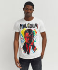 Malcolm X 90's Artist Edition Tee - White