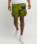 Multi Pocket  Nylon Cargo Short