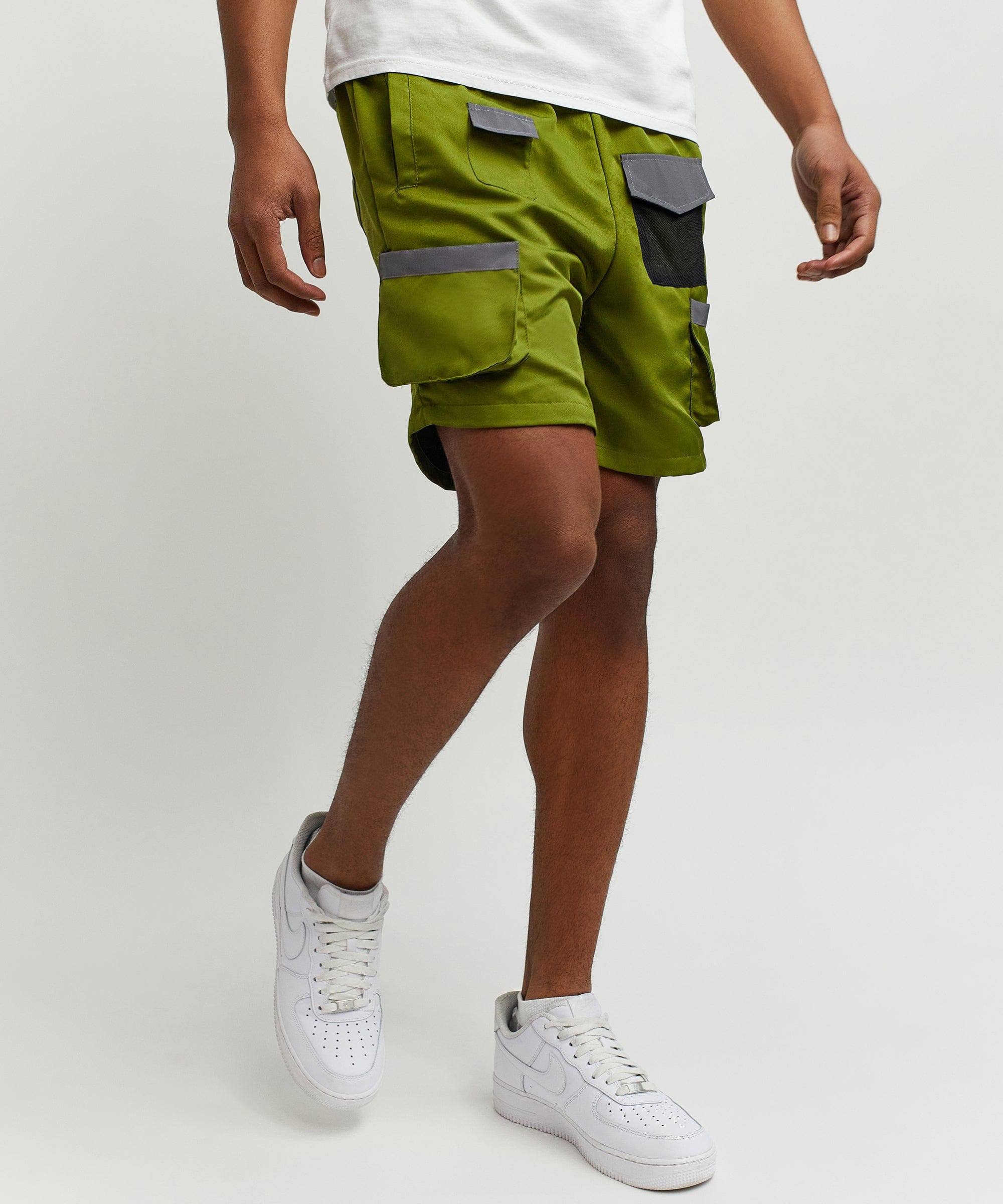 Multi Pocket  Nylon Cargo Short