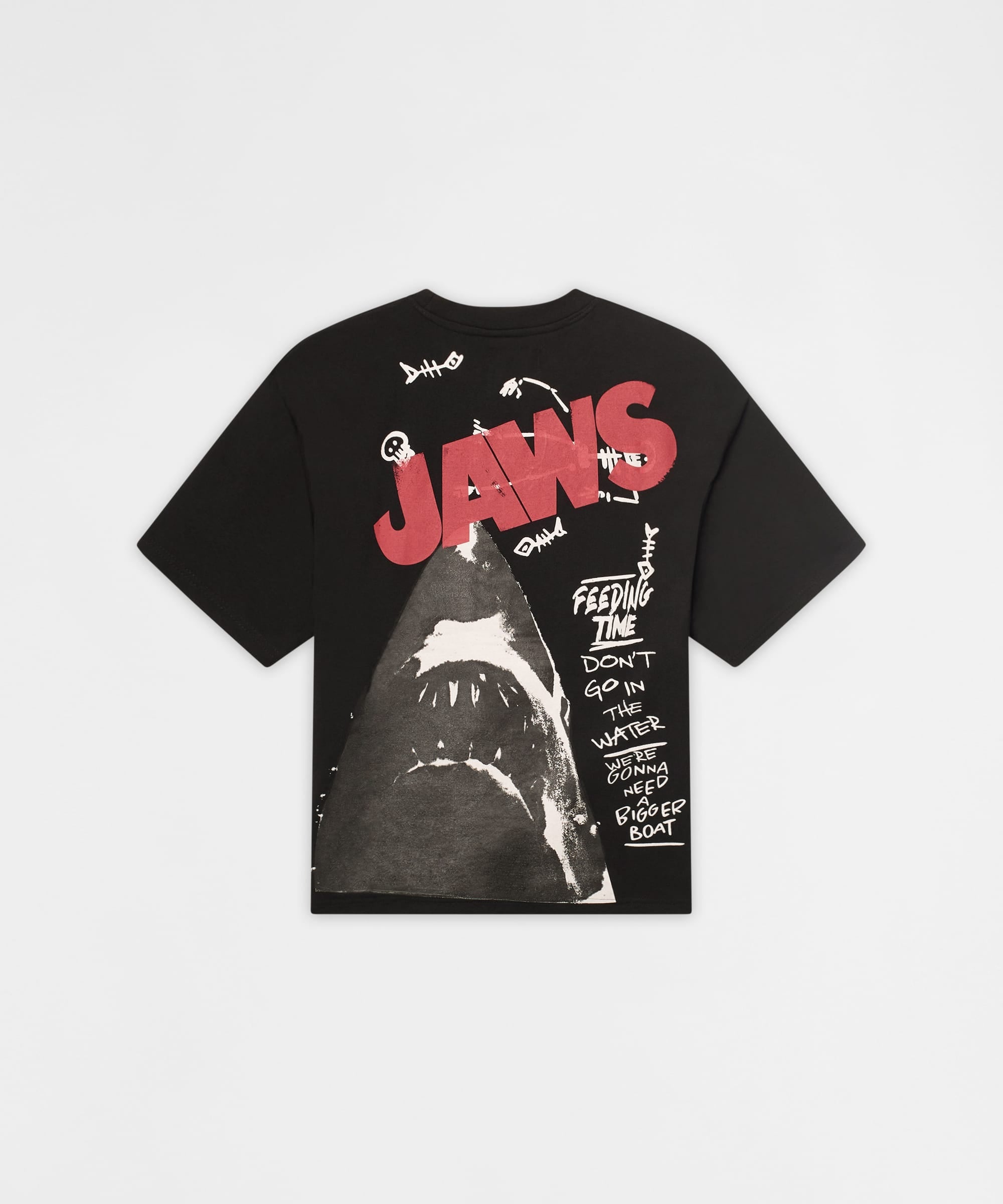 Jaws Feeding Time Short Sleeve Tee - Black