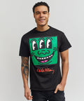 Keith Haring Three Eyed Monster Tee - Black