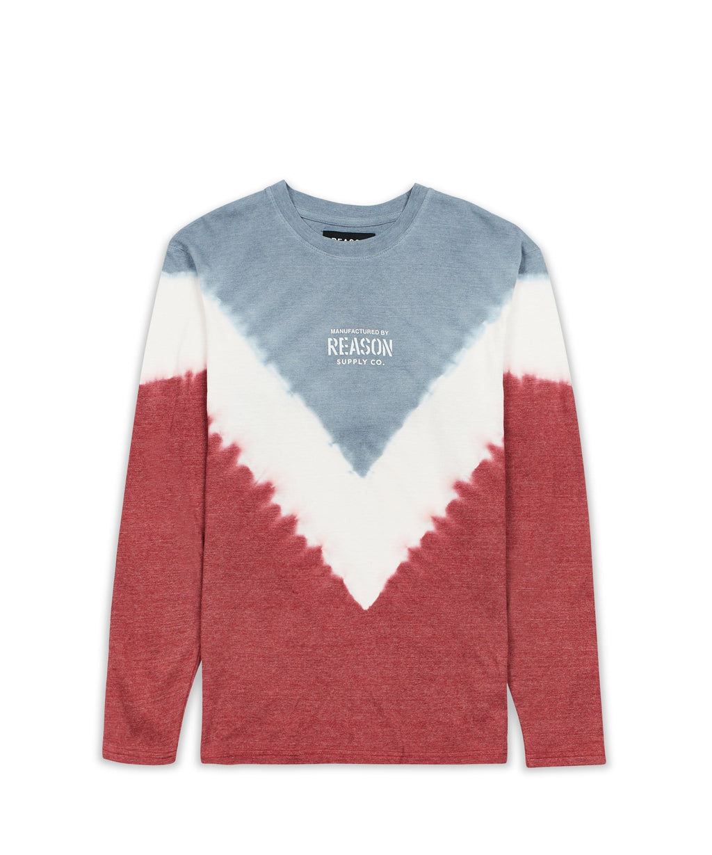 Long Sleeve Tie Die Tee