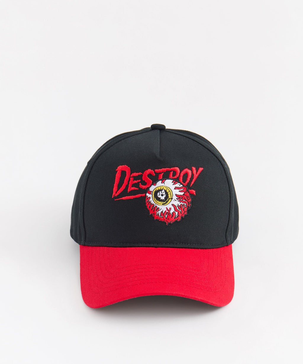Mishka Destroy Embroidered Cap - Black