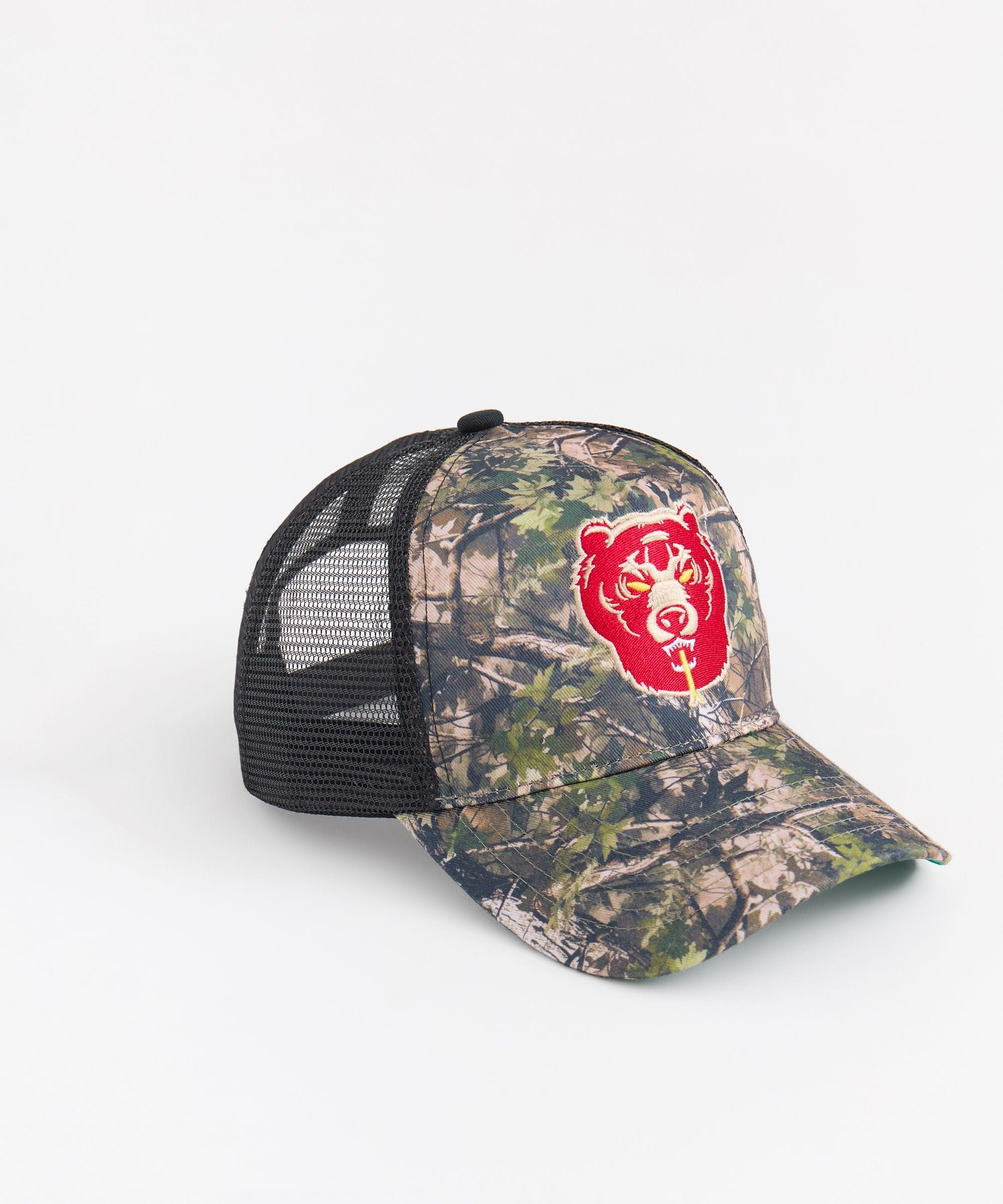 Mishka Camo Death Adder Cap - Olive Green