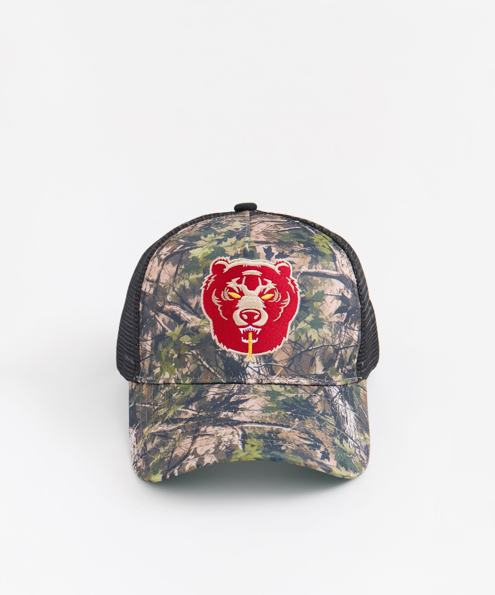 Mishka Camo Death Adder Cap - Olive Green
