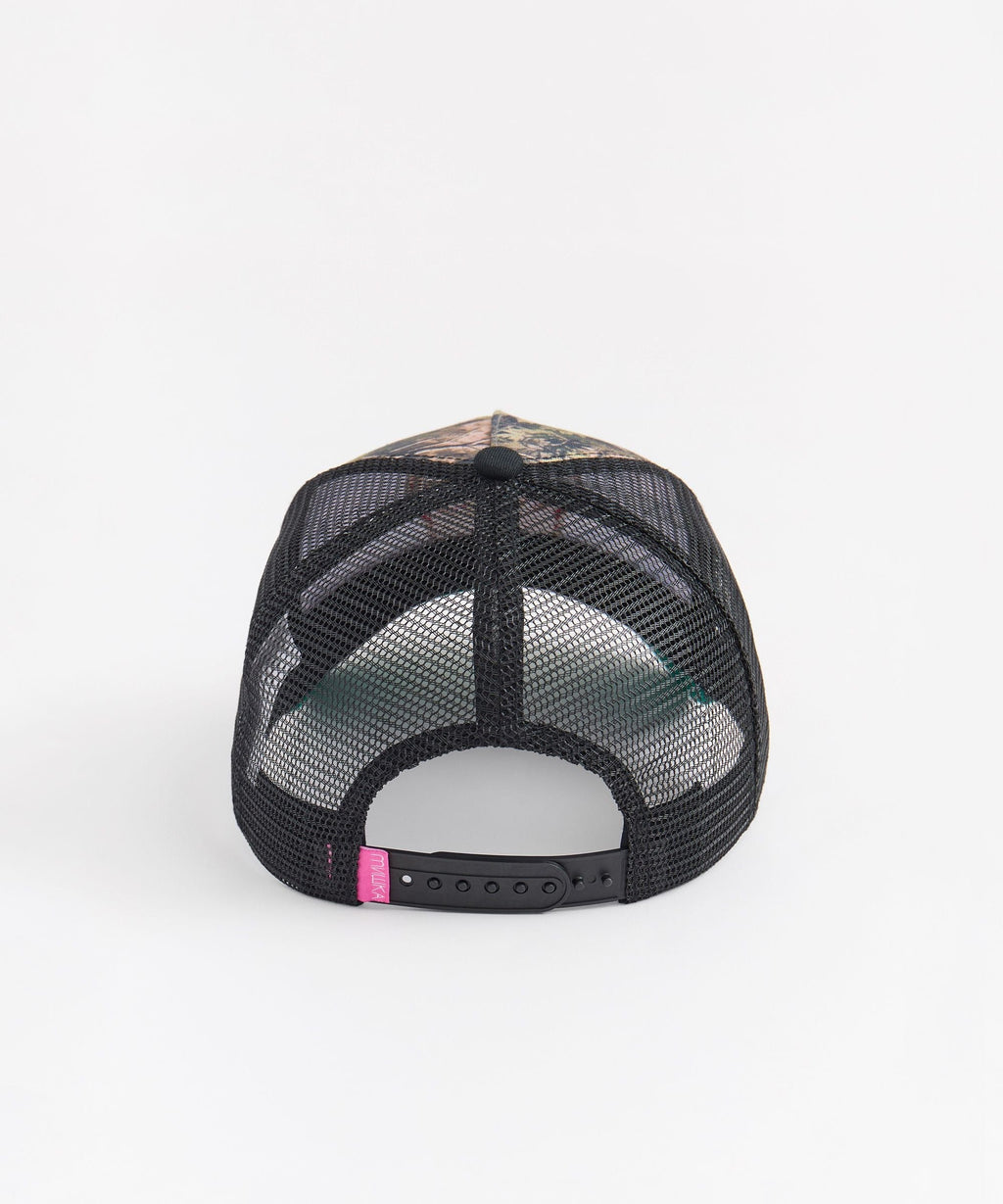 Mishka Camo Death Adder Cap - Olive Green