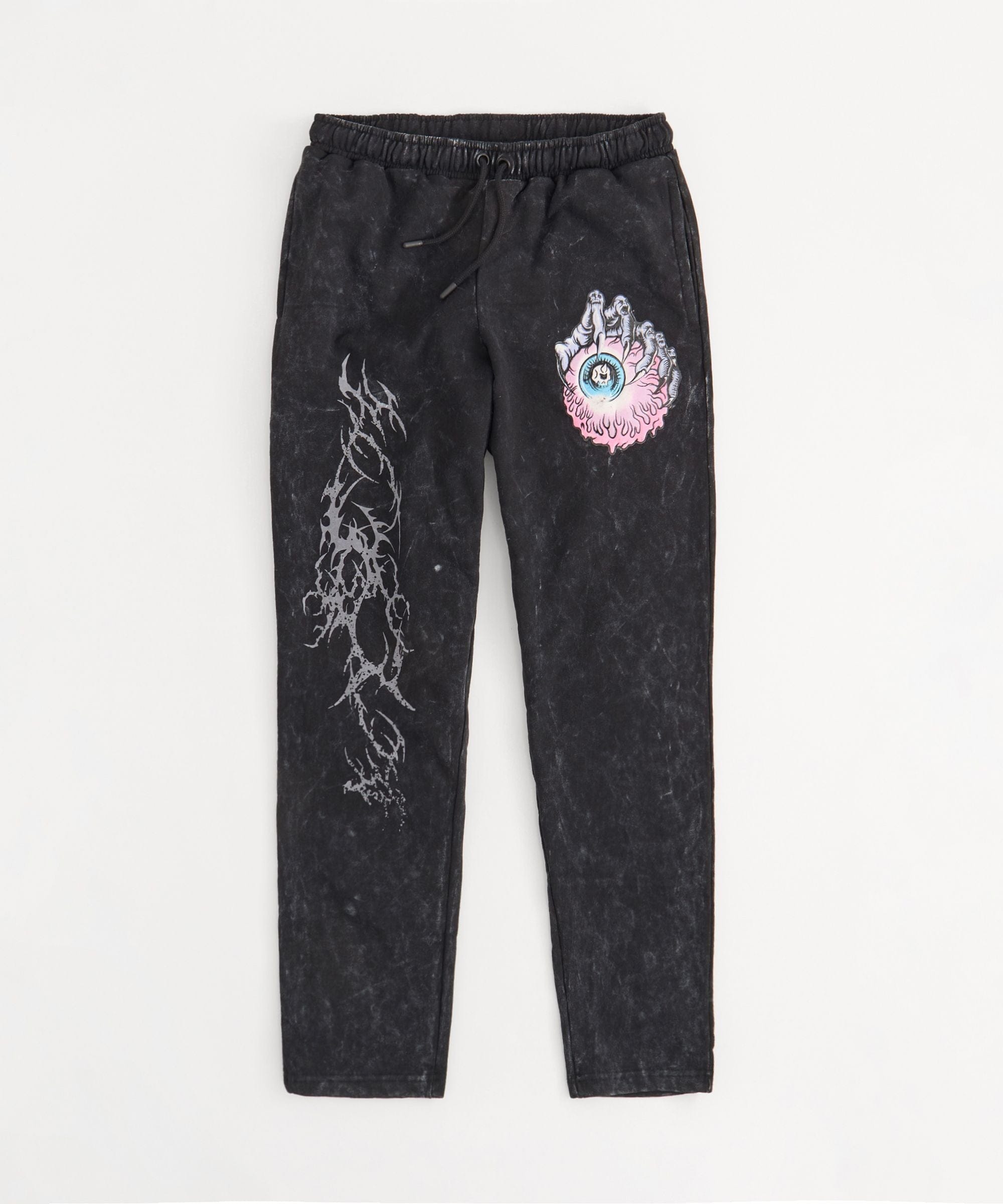 Mishka Hand Eye Washed Sweatpants - Black