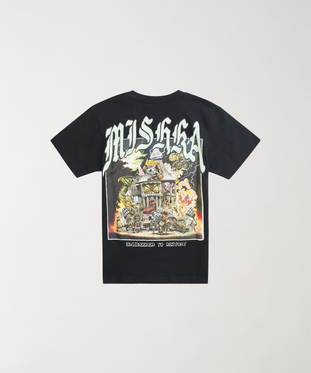 Mishka Haunted Short Sleeve Tee - Black