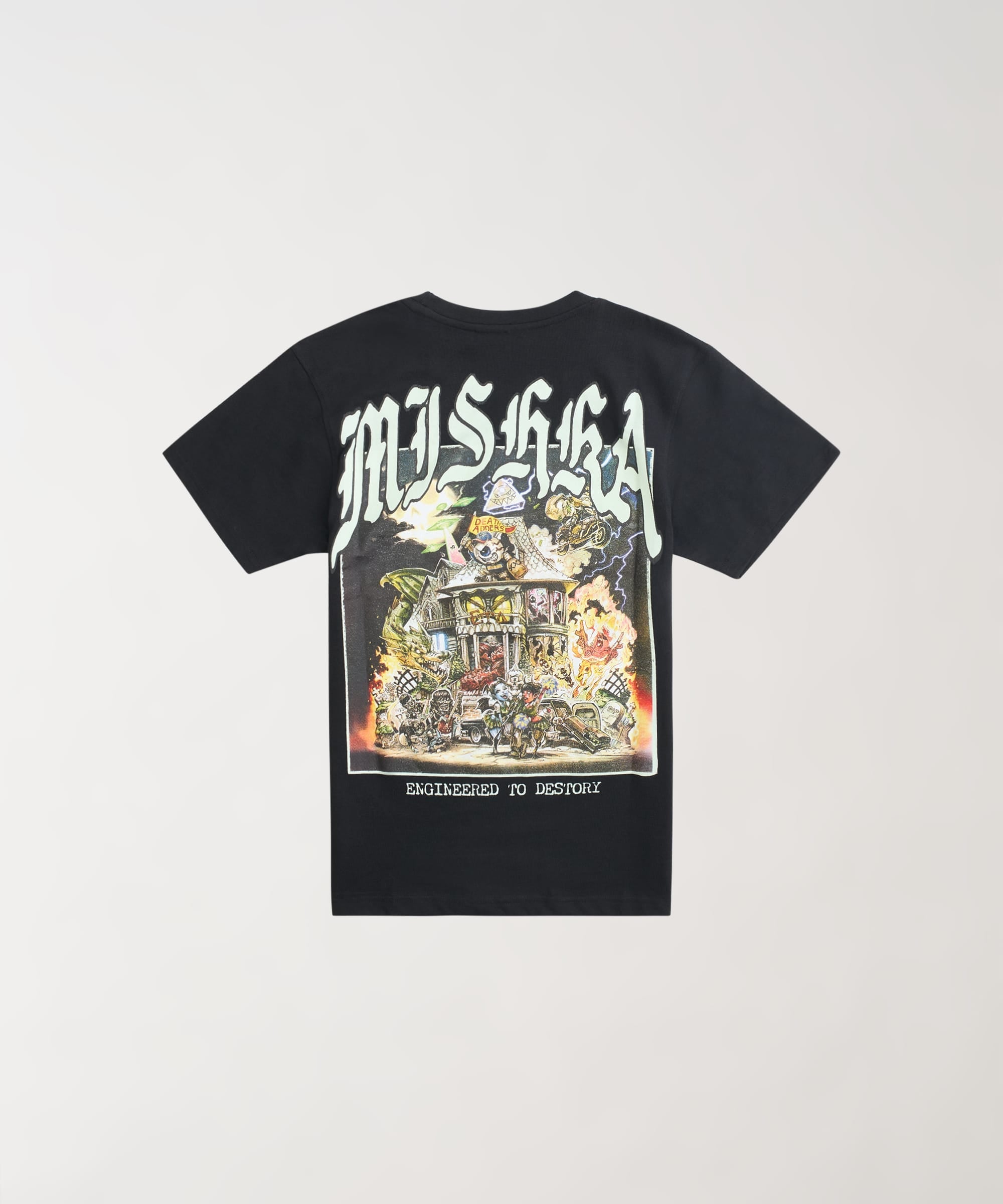 Mishka Haunted Short Sleeve Tee - Black