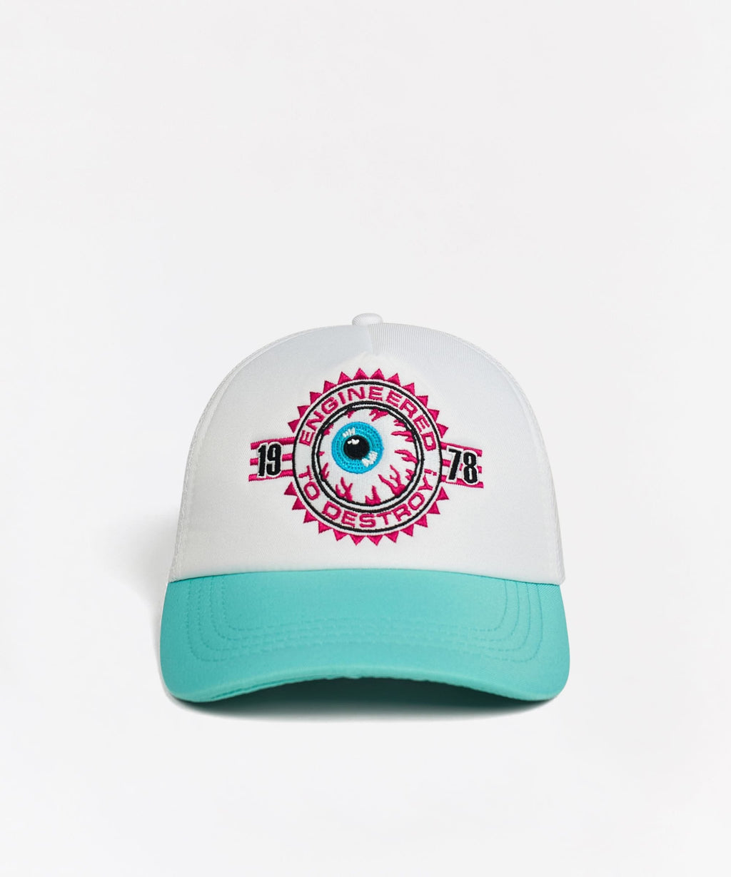 Mishka 1978 Embroidered Hat - White