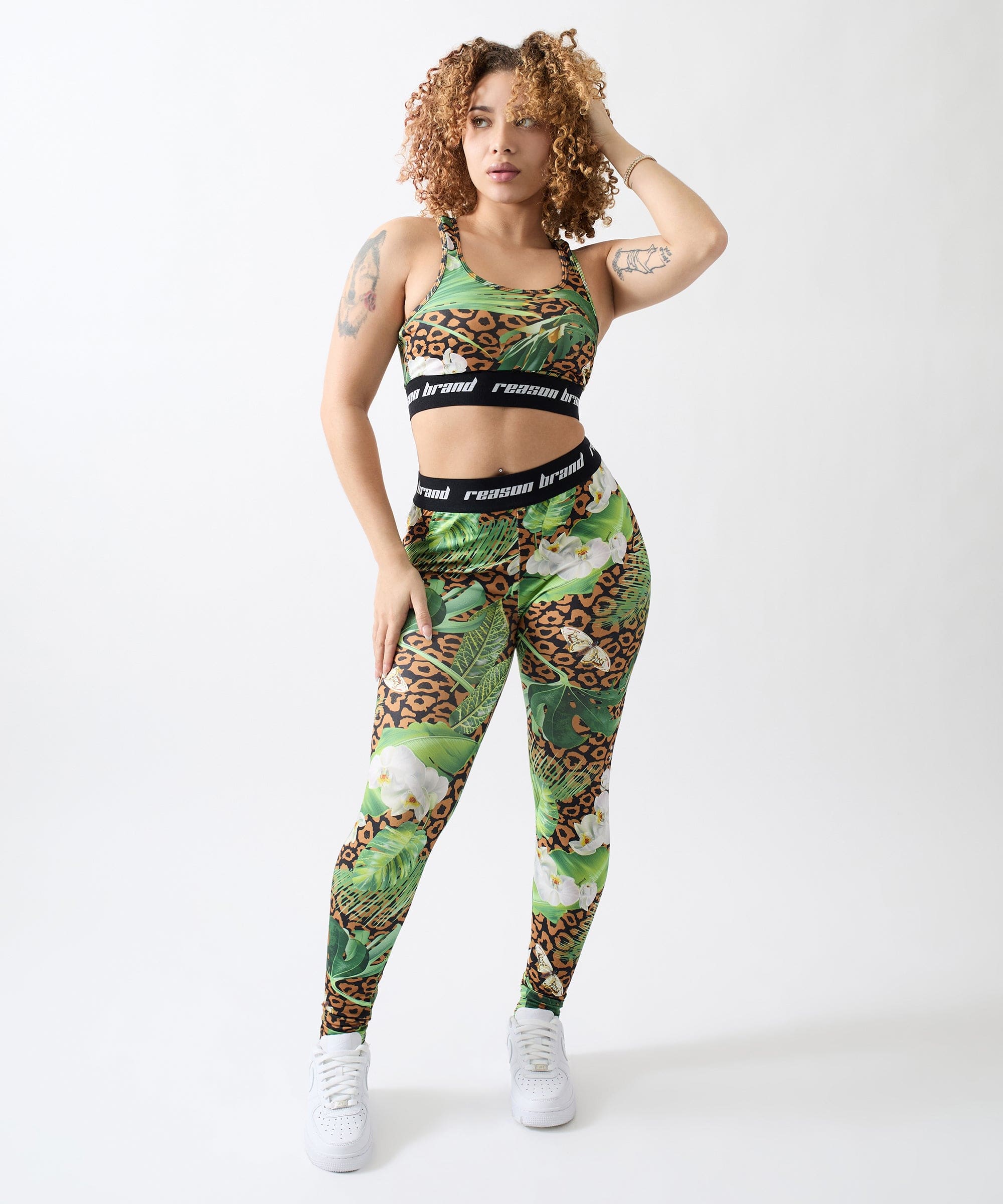 Jungle Hunt Women's Sports Bra - Multicolor