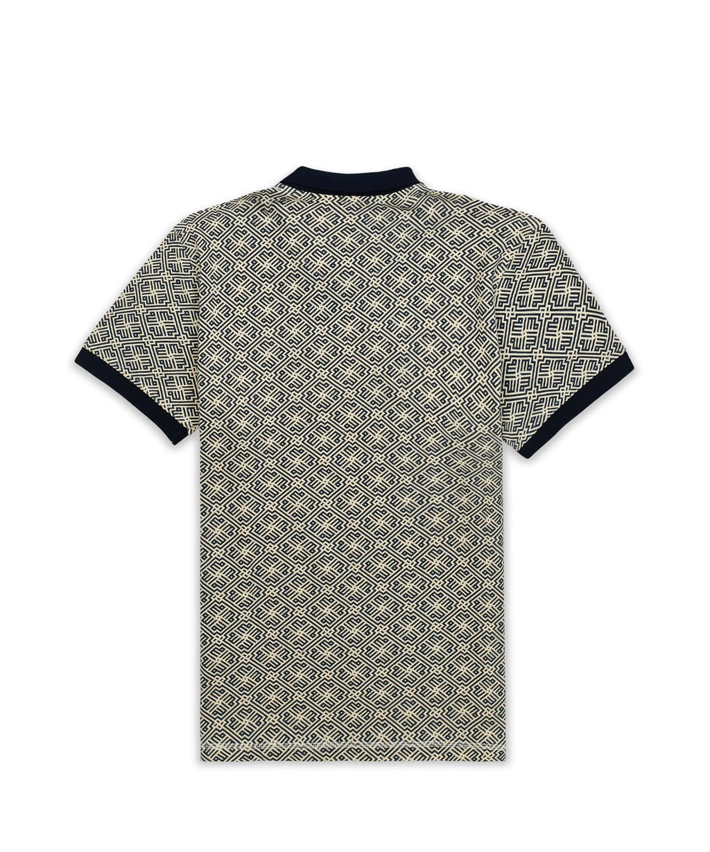 Geo Print Polo