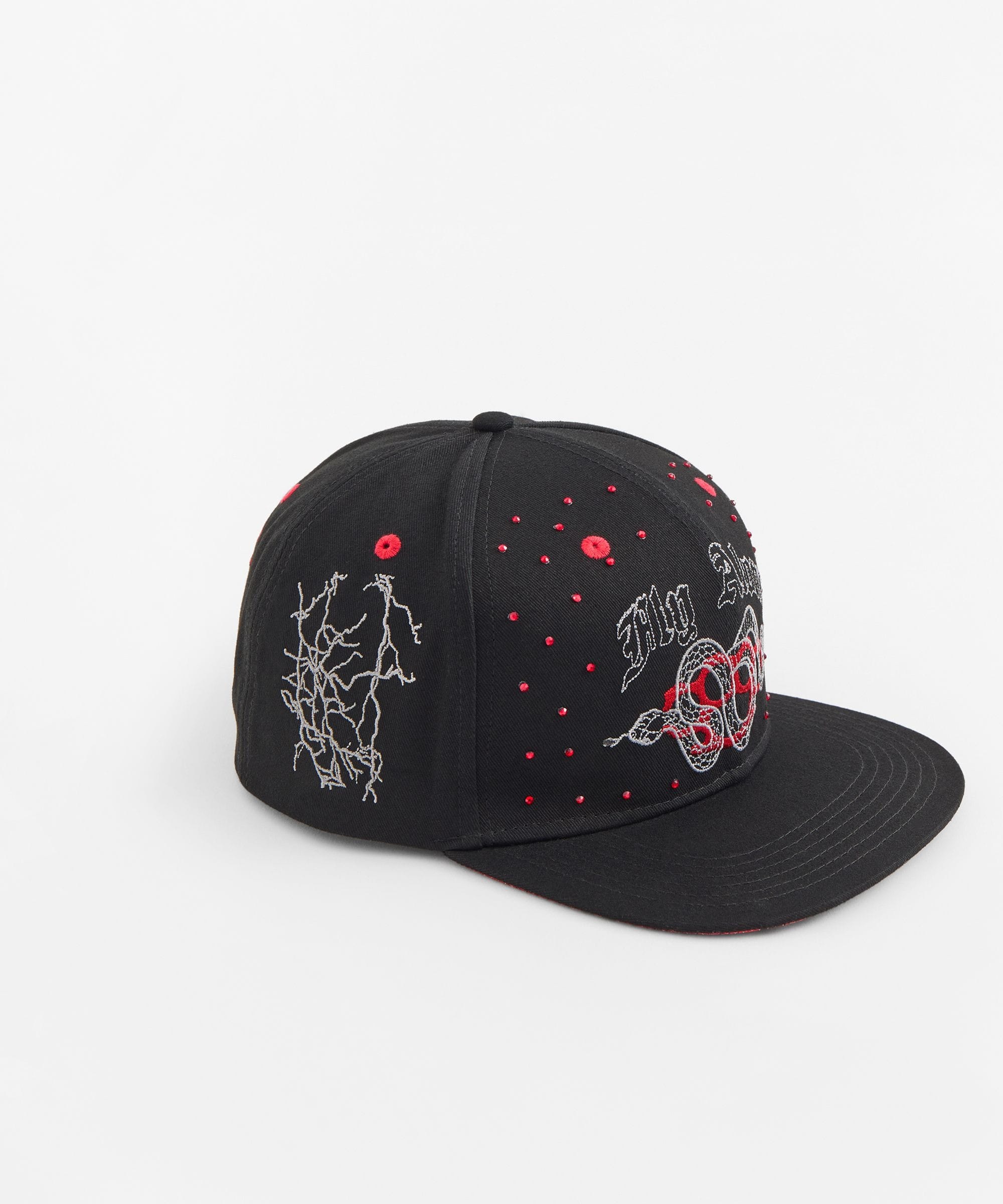 Fly Alone Embroidered Graphic Hat