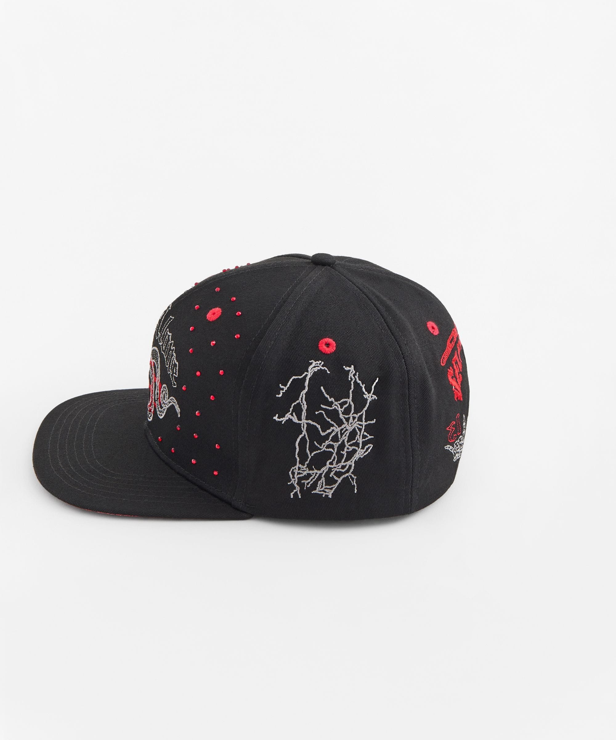 Fly Alone Embroidered Graphic Hat