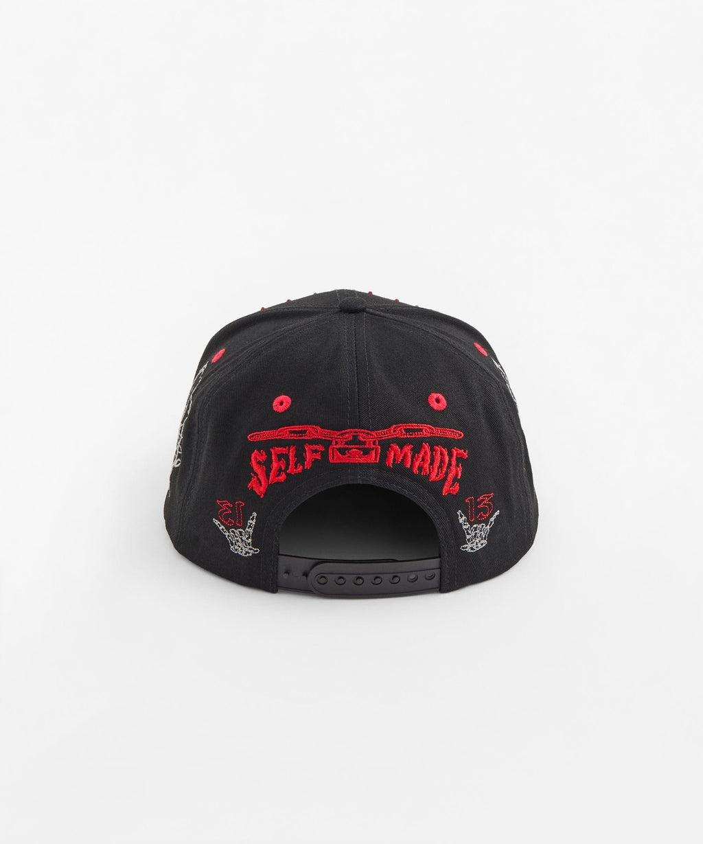 Fly Alone Embroidered Graphic Hat