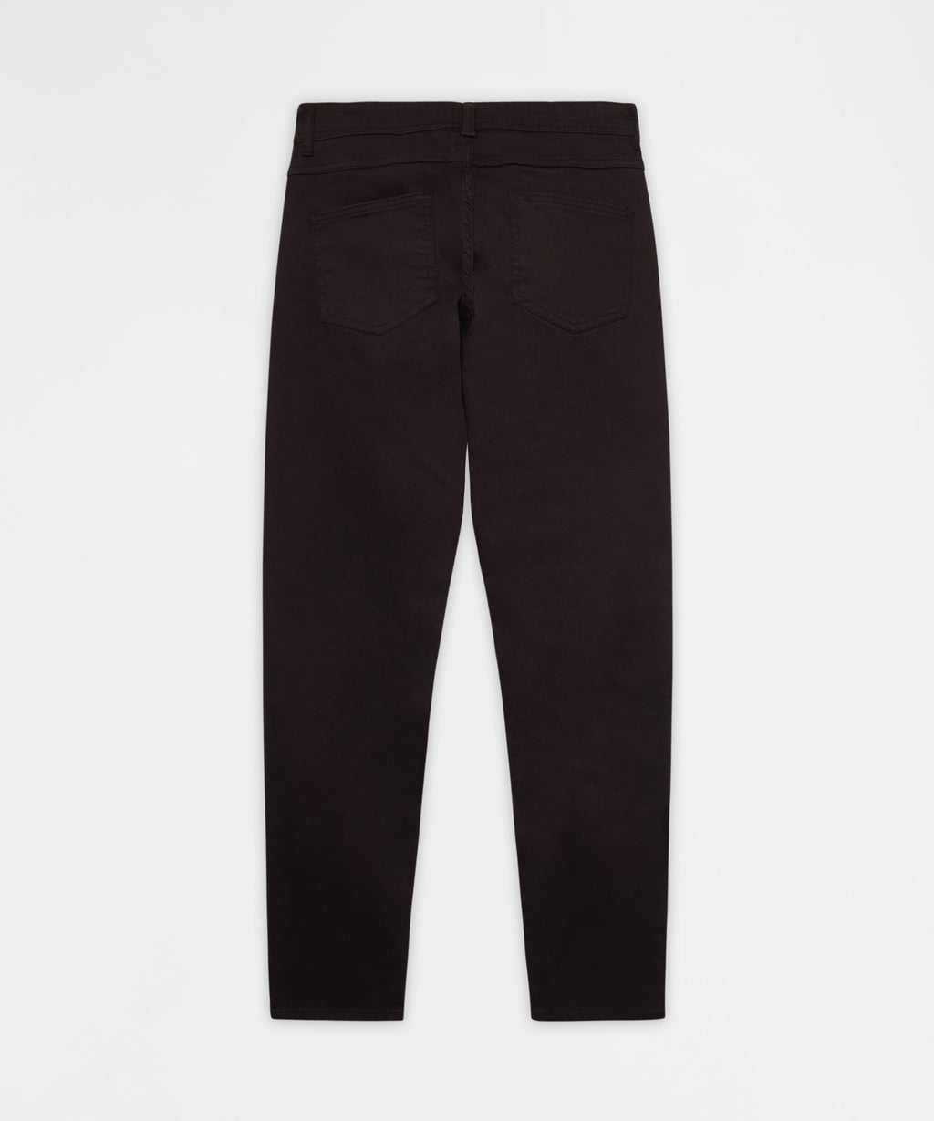 Heavy Distressed Frayed Skinny Jean - Black