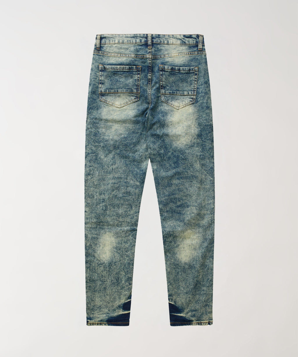 Hookey Distressed Skinny Jeans - Light Indigo