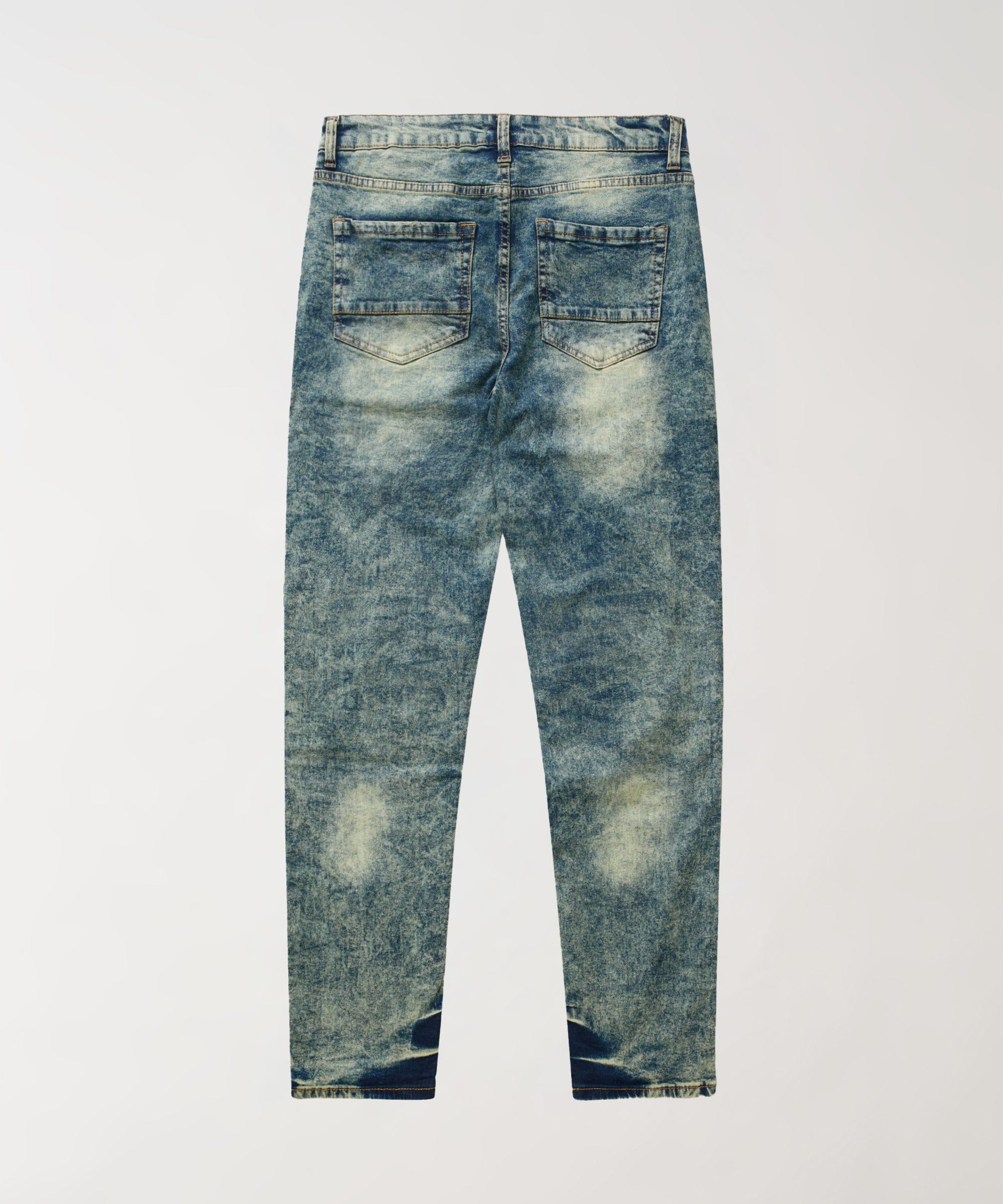 Hookey Distressed Skinny Jeans - Light Indigo