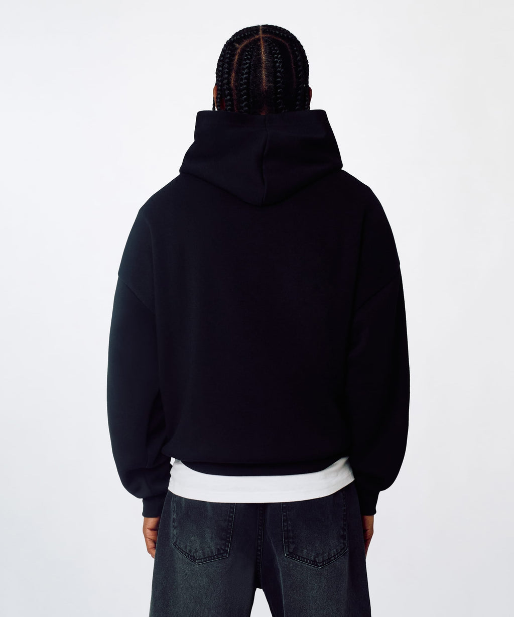 Legends Chenille Patched Hoodie - Black