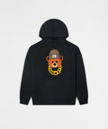 Henry Bear Chenille Hoodie - Black