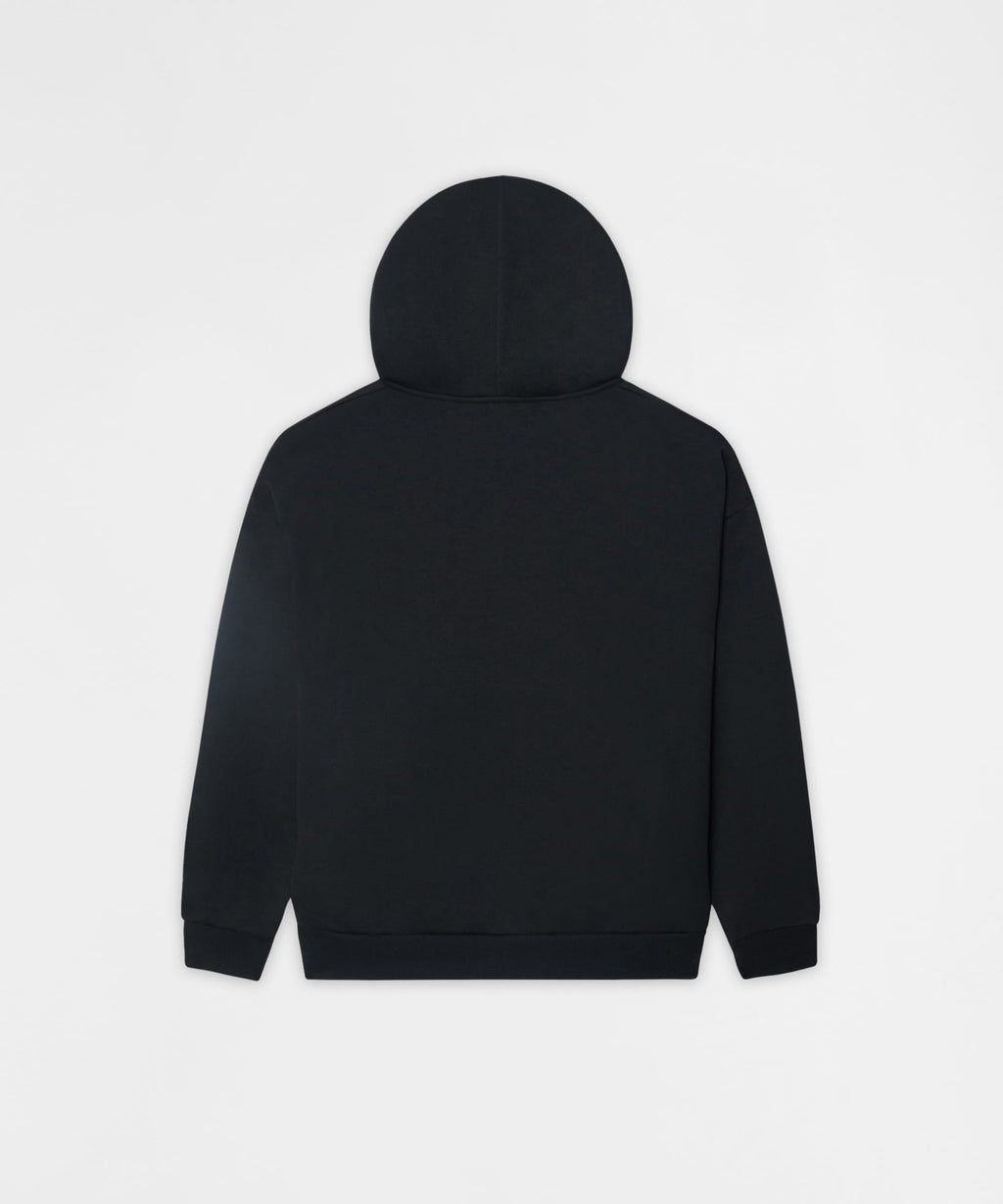 Henry Bear Chenille Hoodie - Black