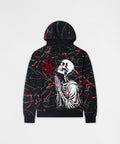 Lord Forgive Me Chenille Hoodie - Black