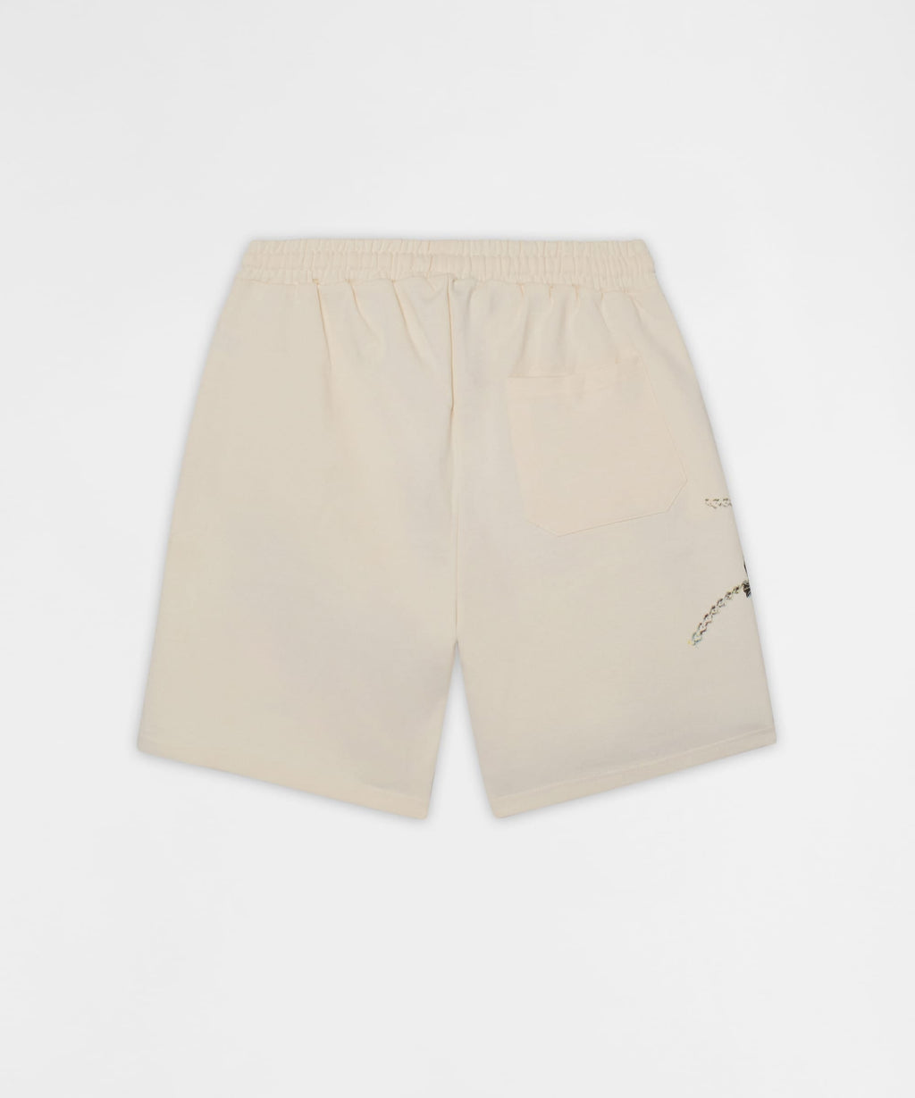 Mercy No Rules Embroidered Short - Cream